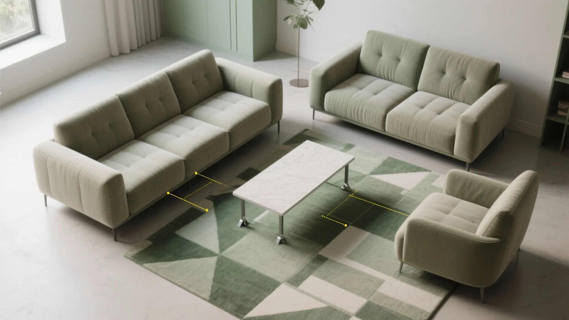 [Section: 3] Modular Two-Piece Sofa for Flexible Plans