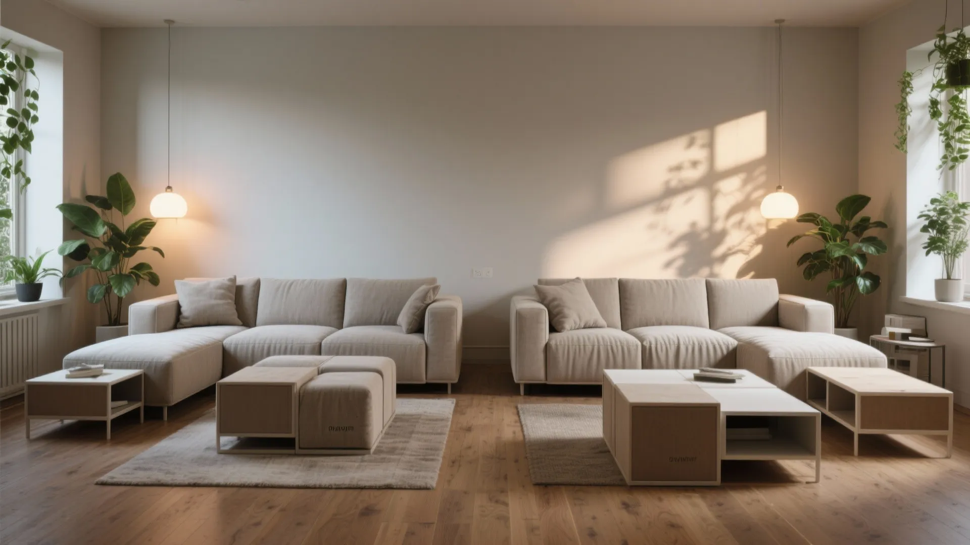 2. Go modular: sectional pieces you can rearrange