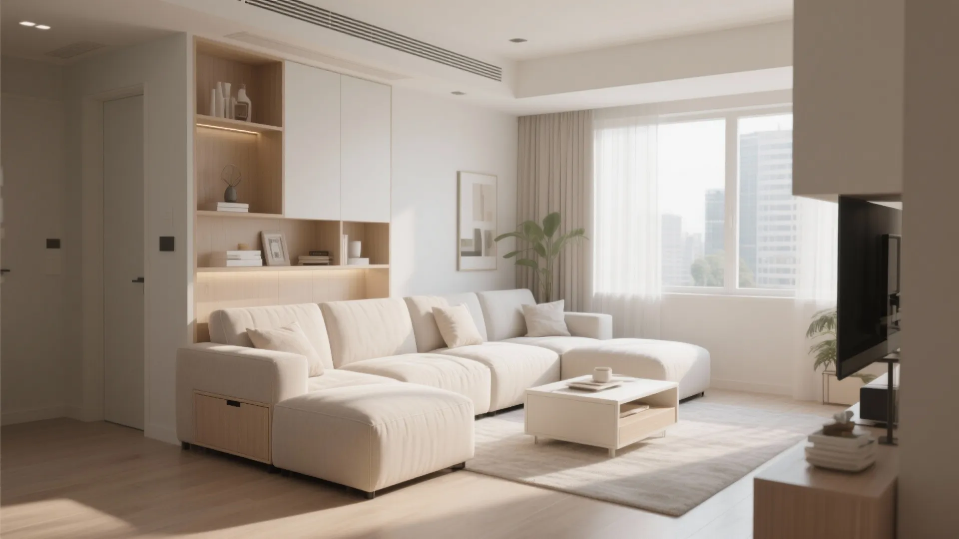 1. Minimalist Modular Sofa