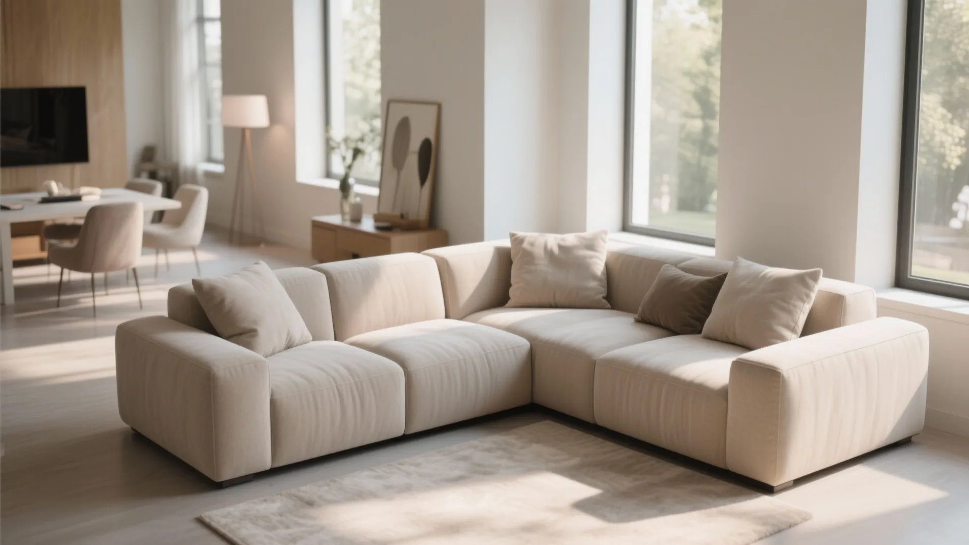 8. Modular Sofa Arrangement