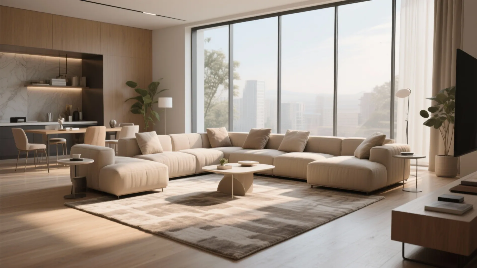 9. Modular Sofa for Flexible Layouts
