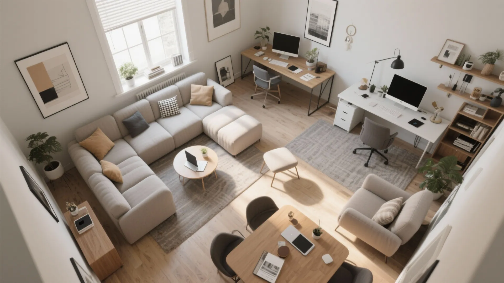 2. Modular Sofa for Flexible Layouts