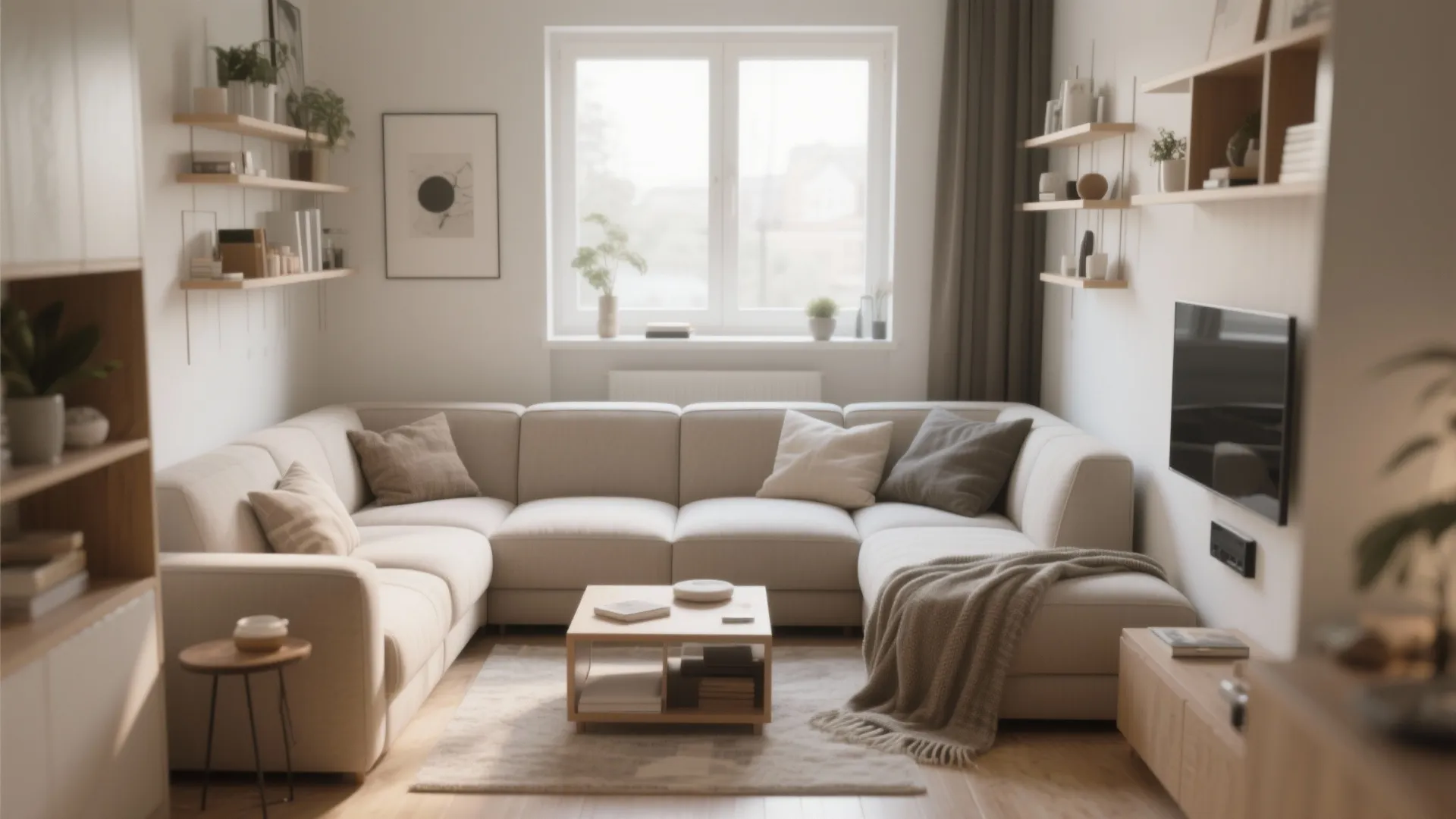 3. Low-profile Modular Sofas