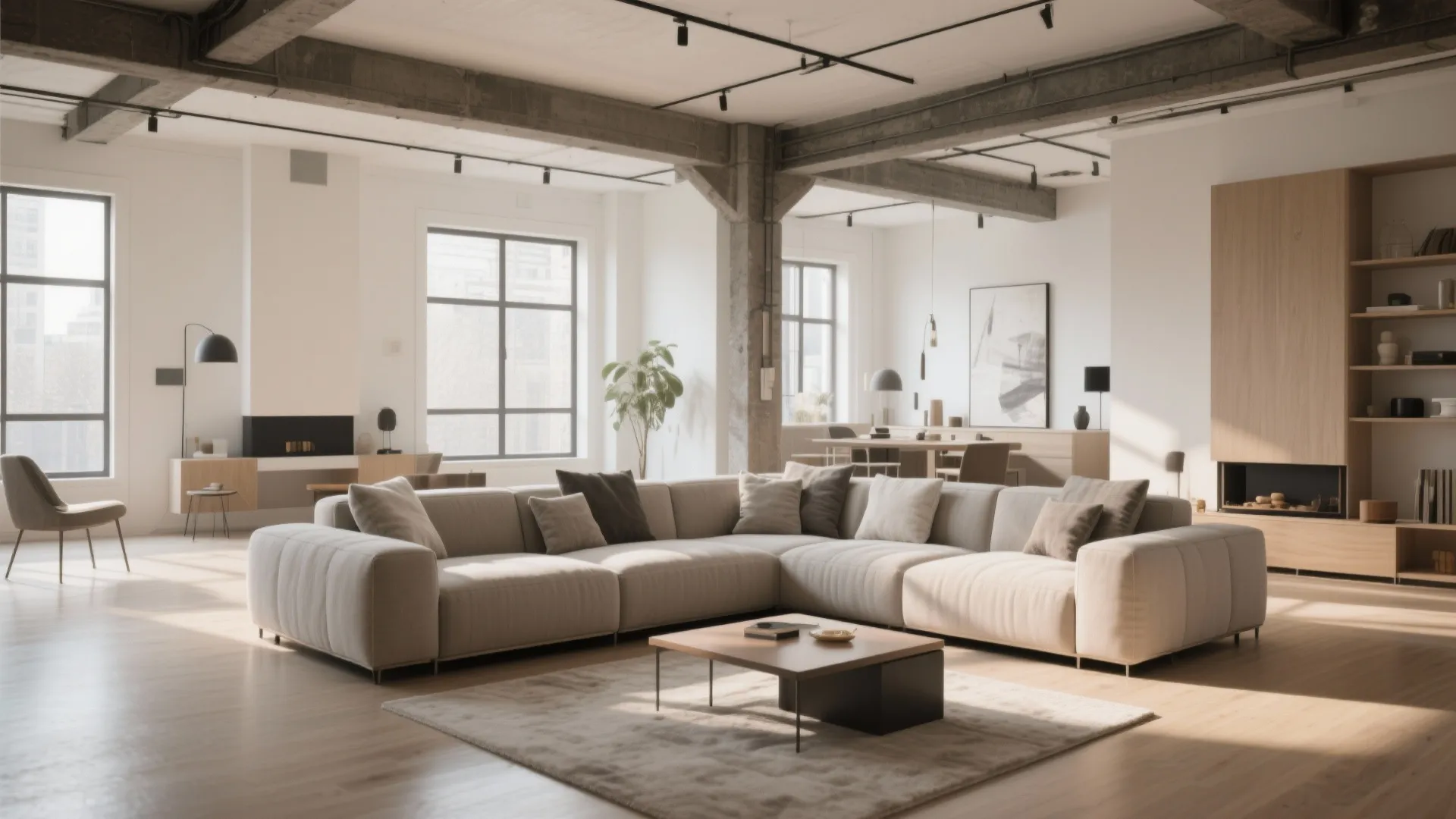 2. Modular Sofas for Open Layouts
