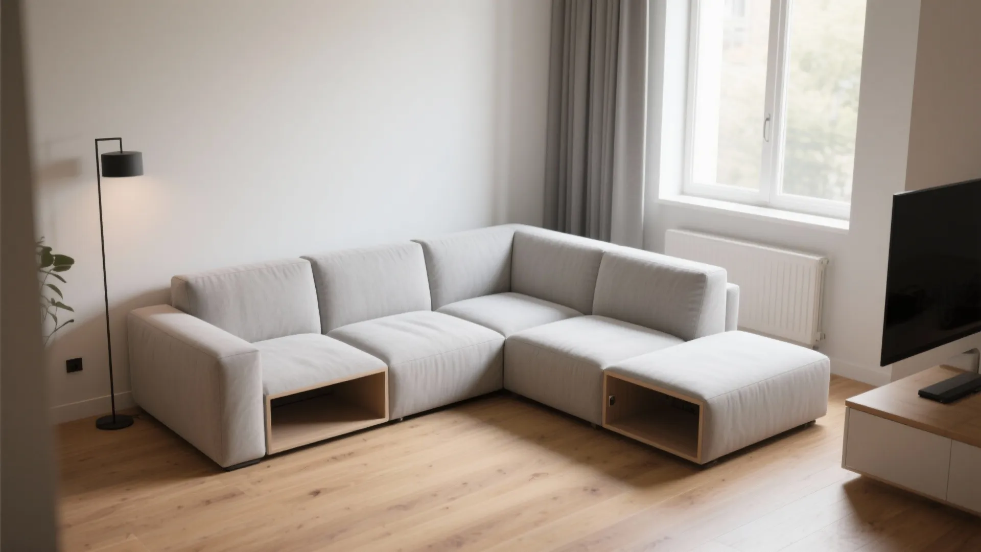 1. Modular Sofas That Adapt