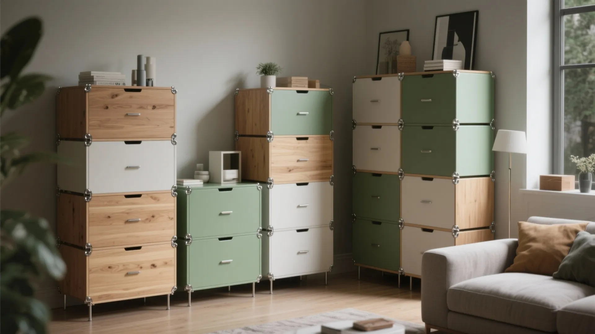 5. Modular and stackable units for flexibility