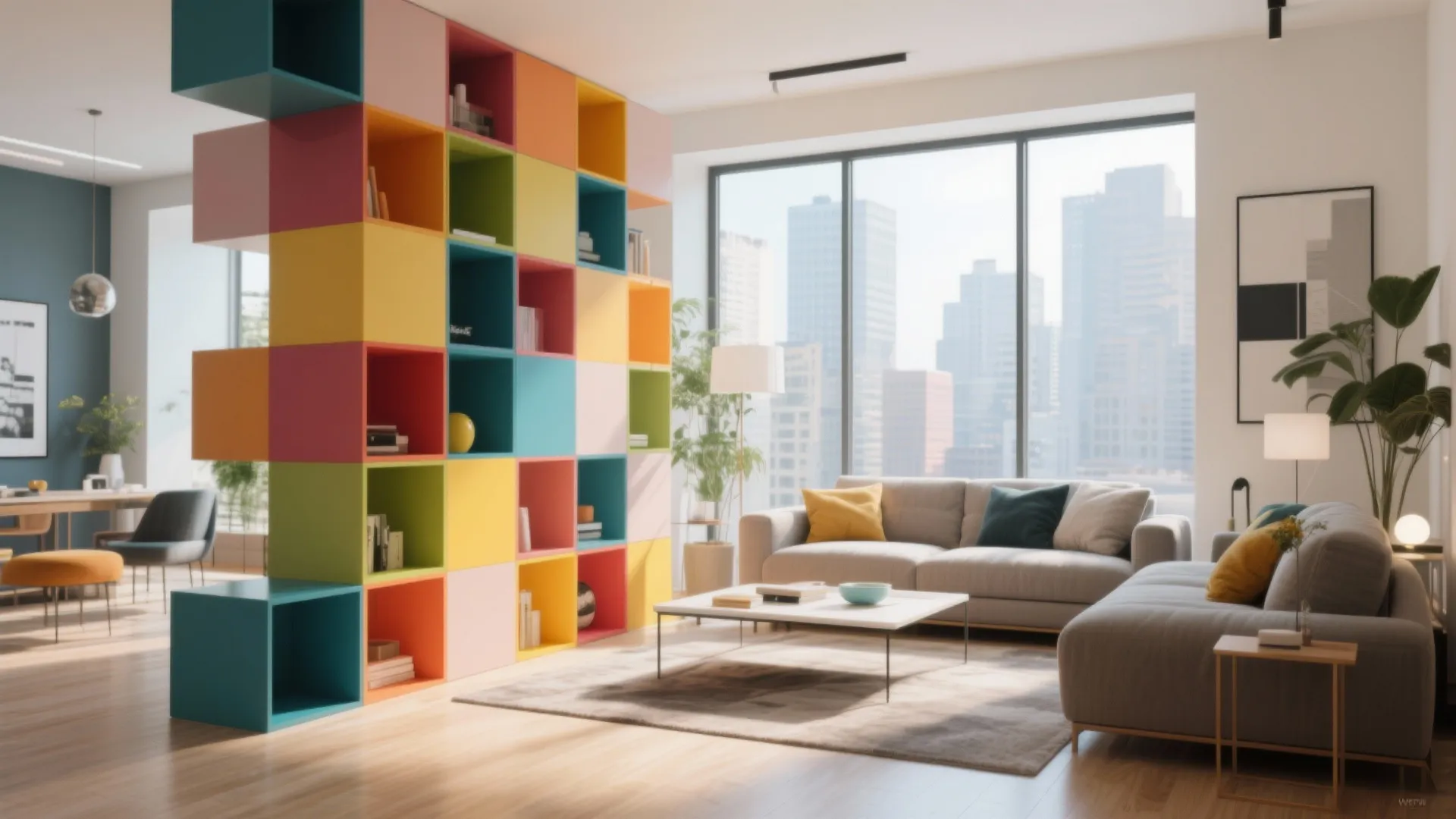 7. Modular Stackable Cubes