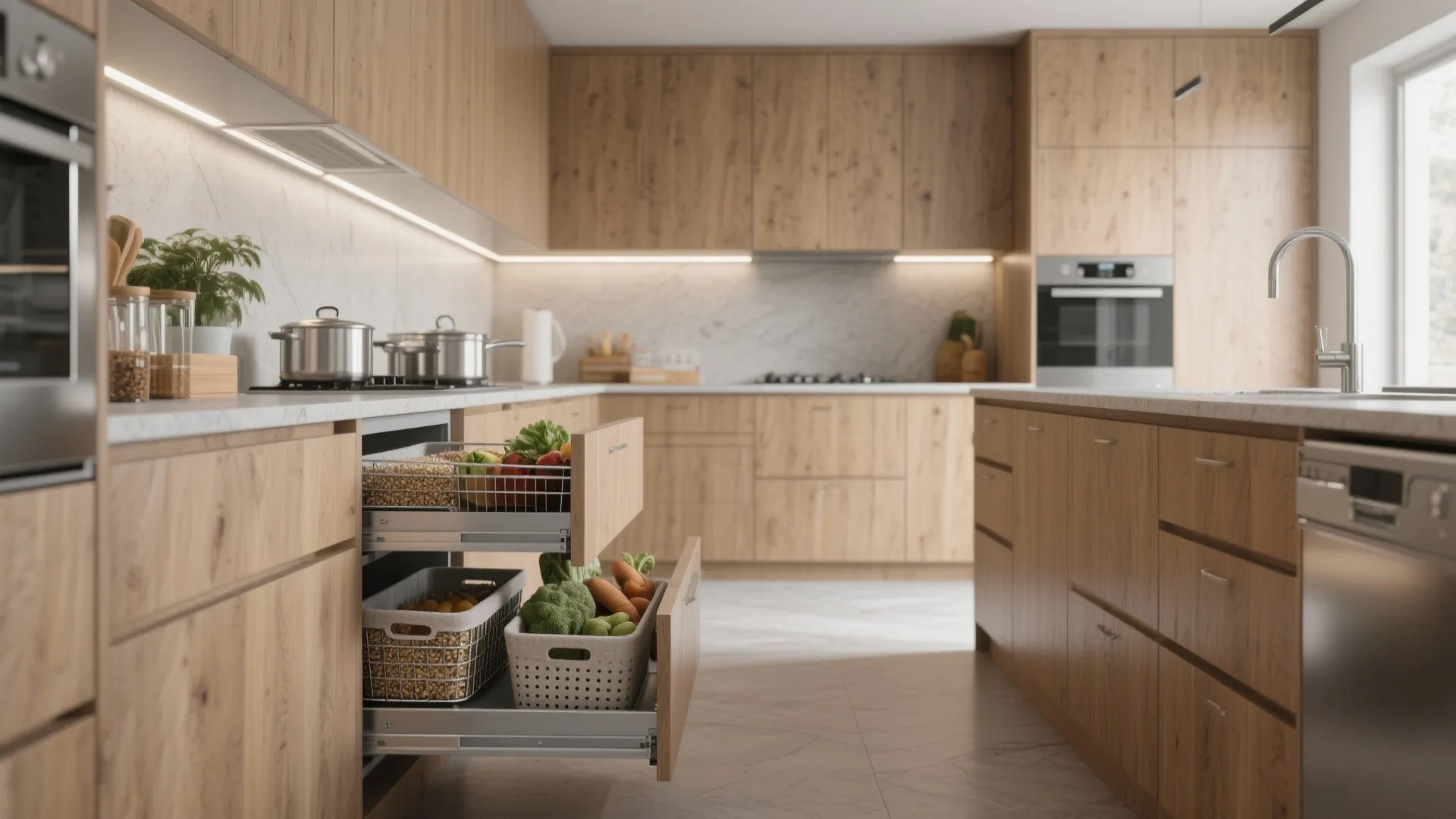 Steel Basket for Modular Kitchen: My Design Gamechanger