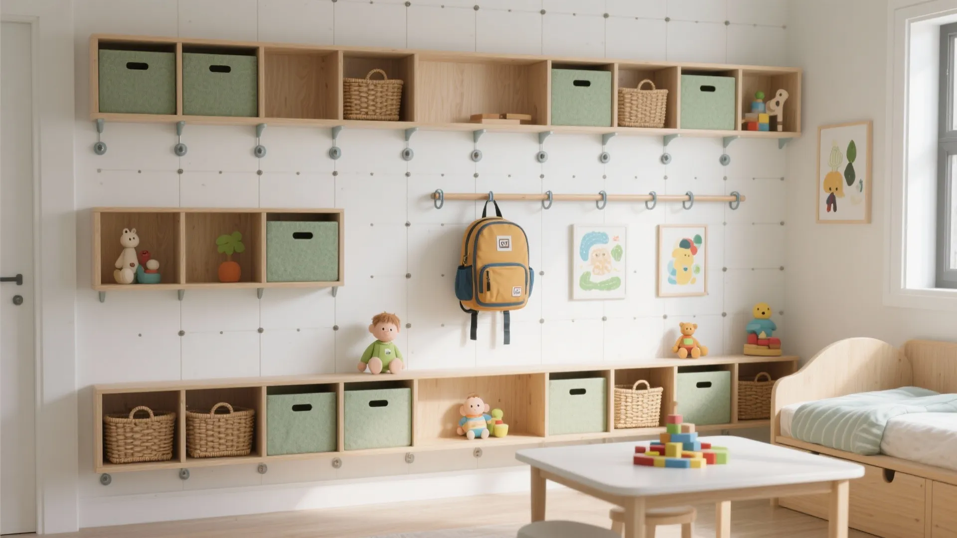 Modular storage that grows with your child