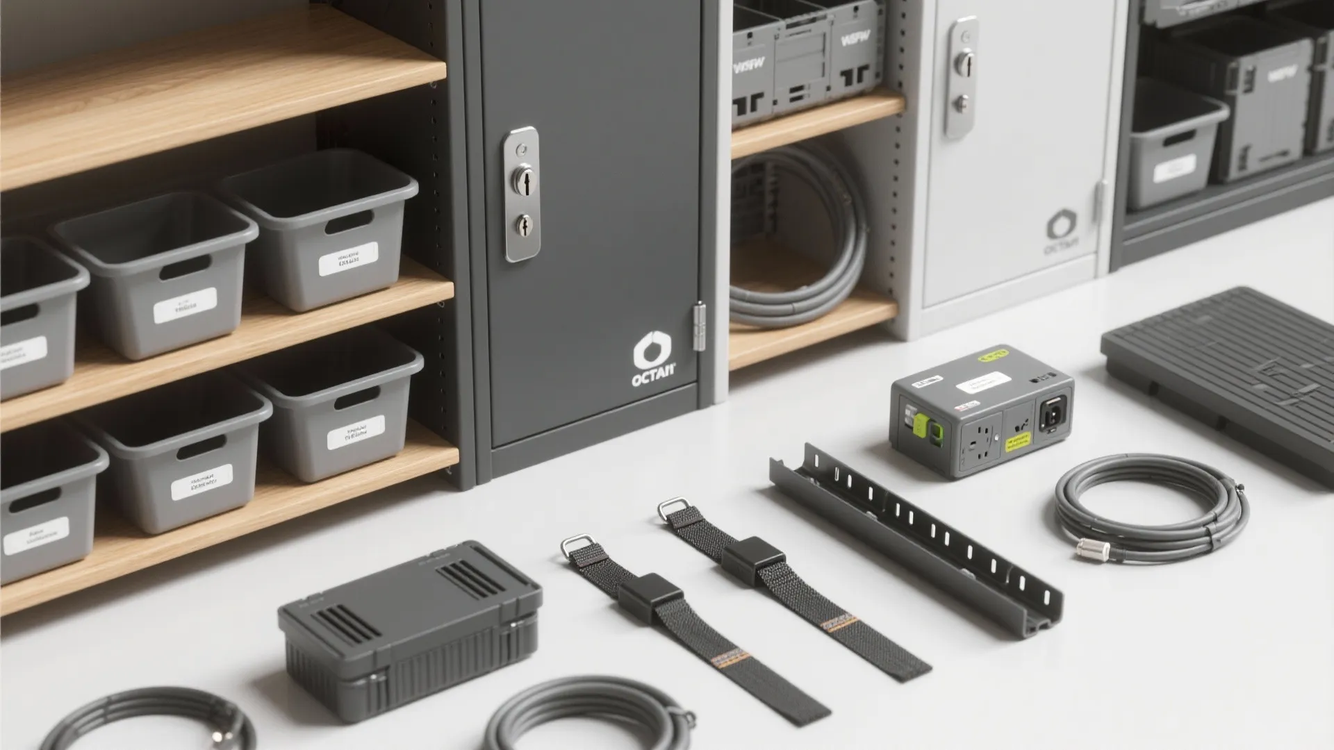 5. Modular Storage and Smart Cable Management