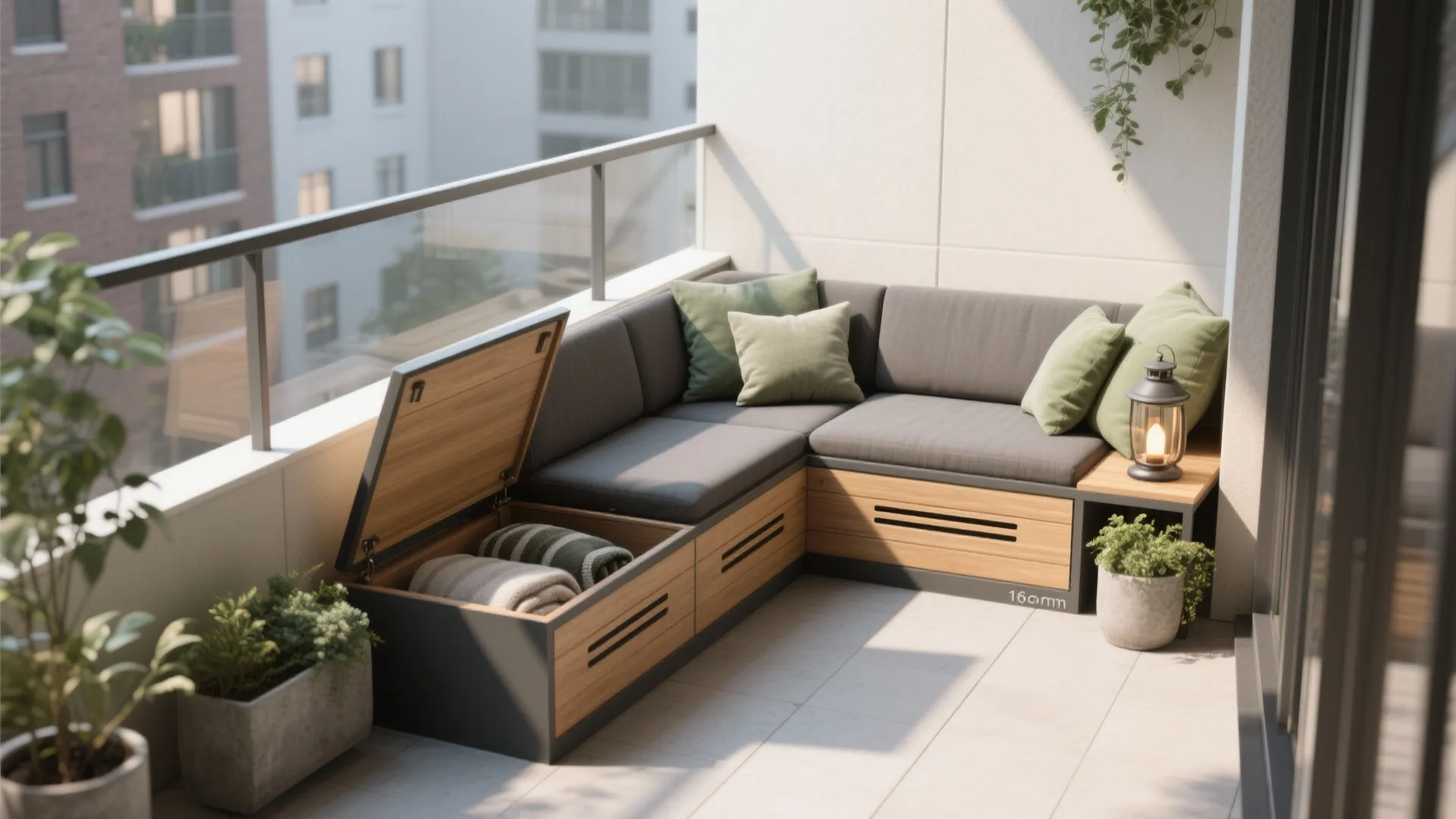 Modular Seating With Hidden Storage