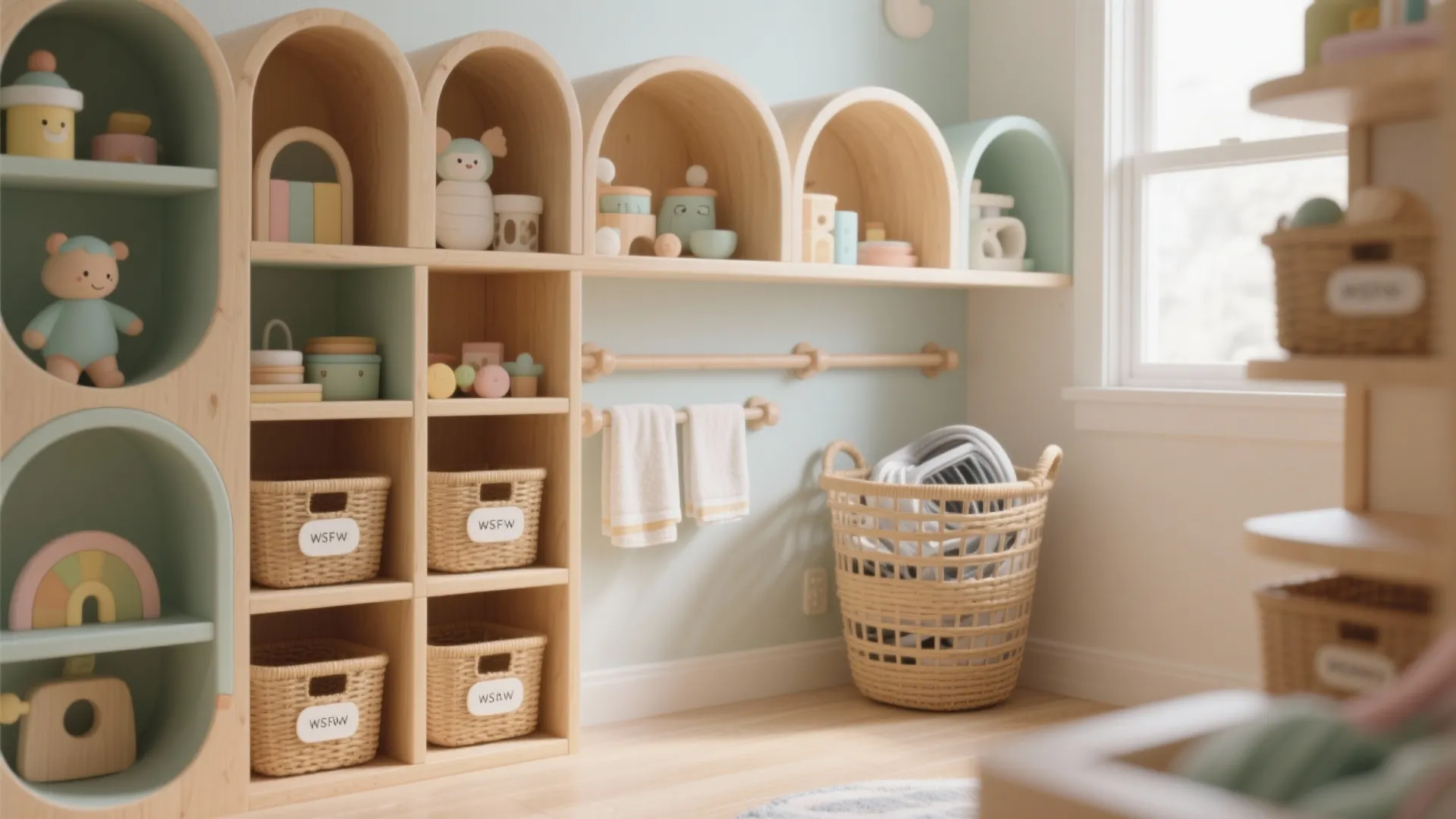 2. Modular storage that grows with them