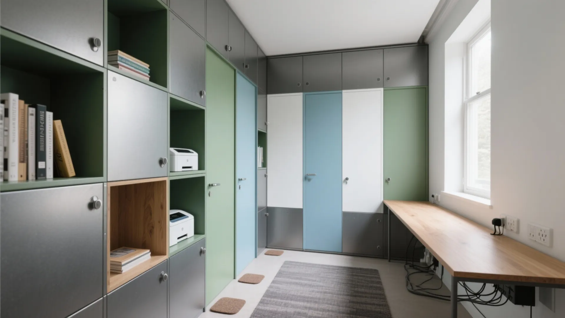 Modular Storage Walls That Do More