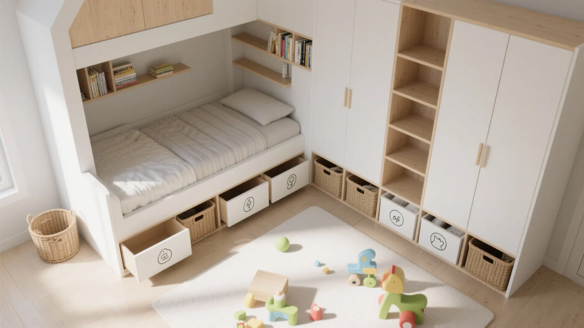 Modular Storage That Kids Can Use