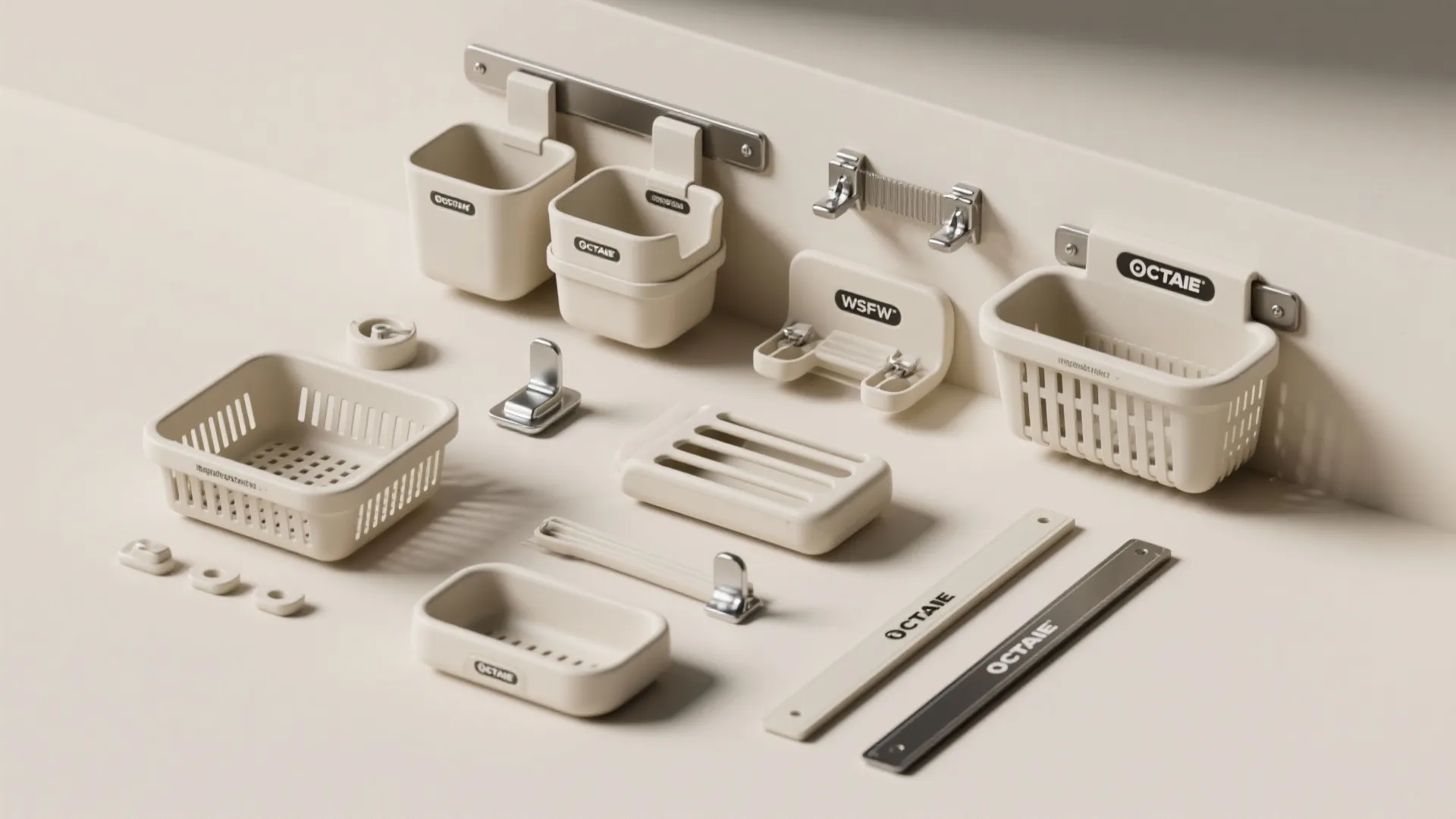 4. Modular storage and caddies