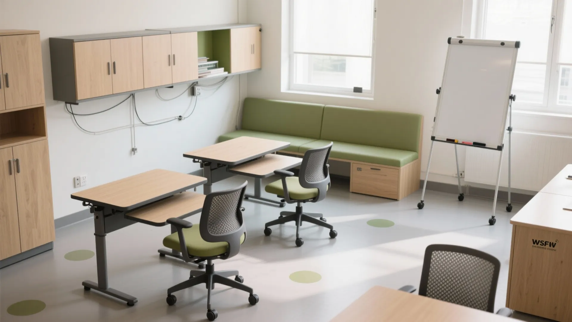 [Section: Inspiration 4] Modular furniture and quick-reconfigure zones