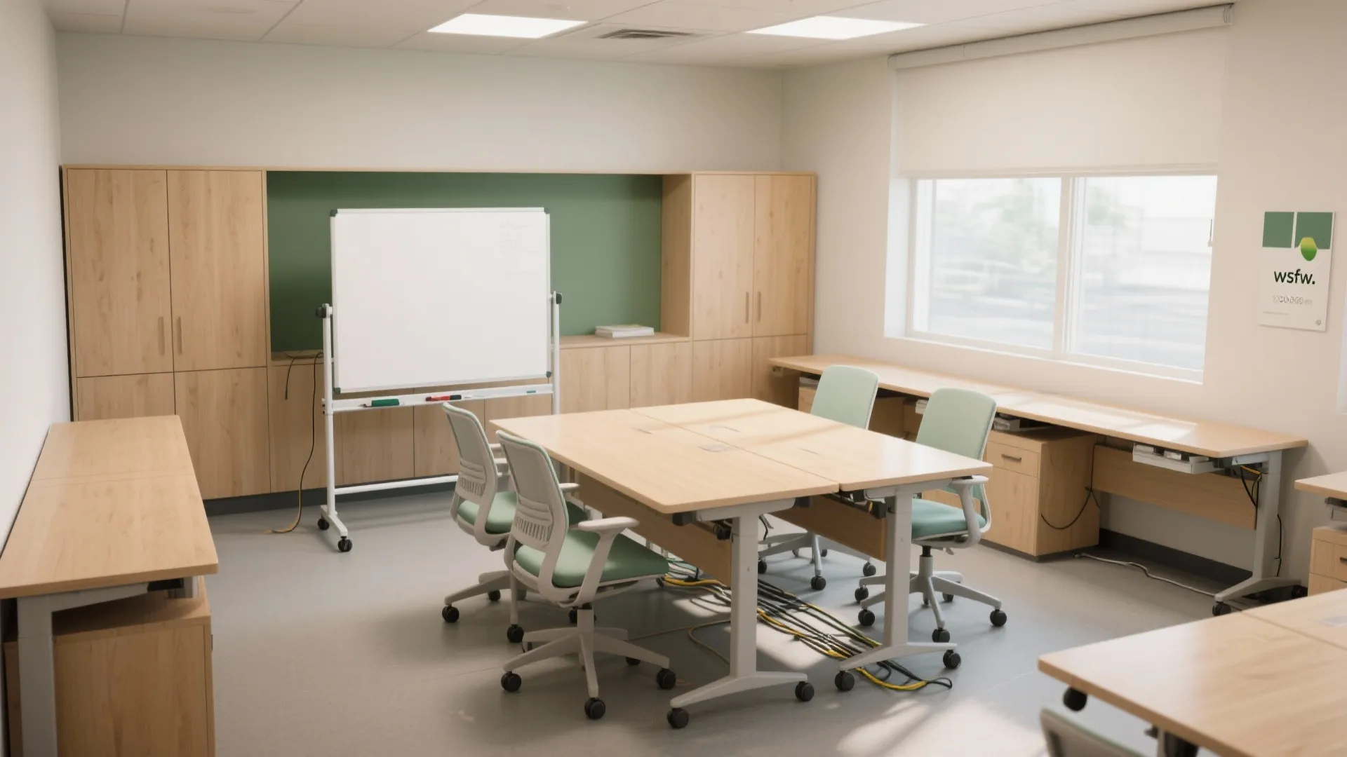 Modular furniture that flexes from solo to group