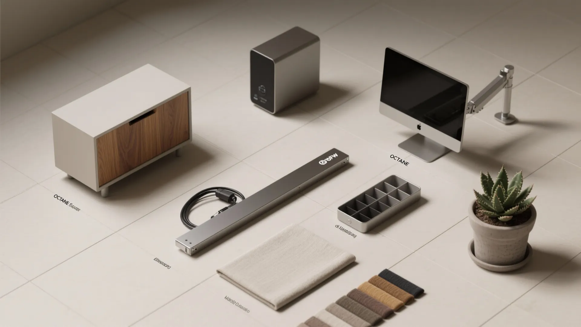 5. Minimal Tech & Modular Furniture for a Clean Look