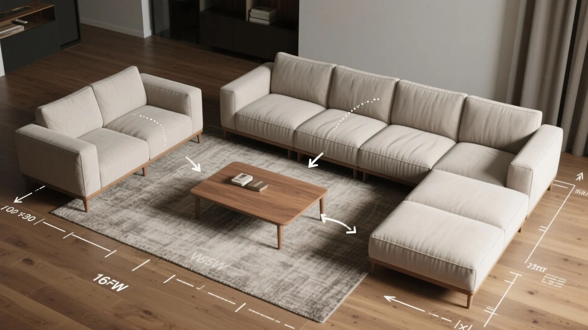 2. Embrace modular pieces you can reconfigure