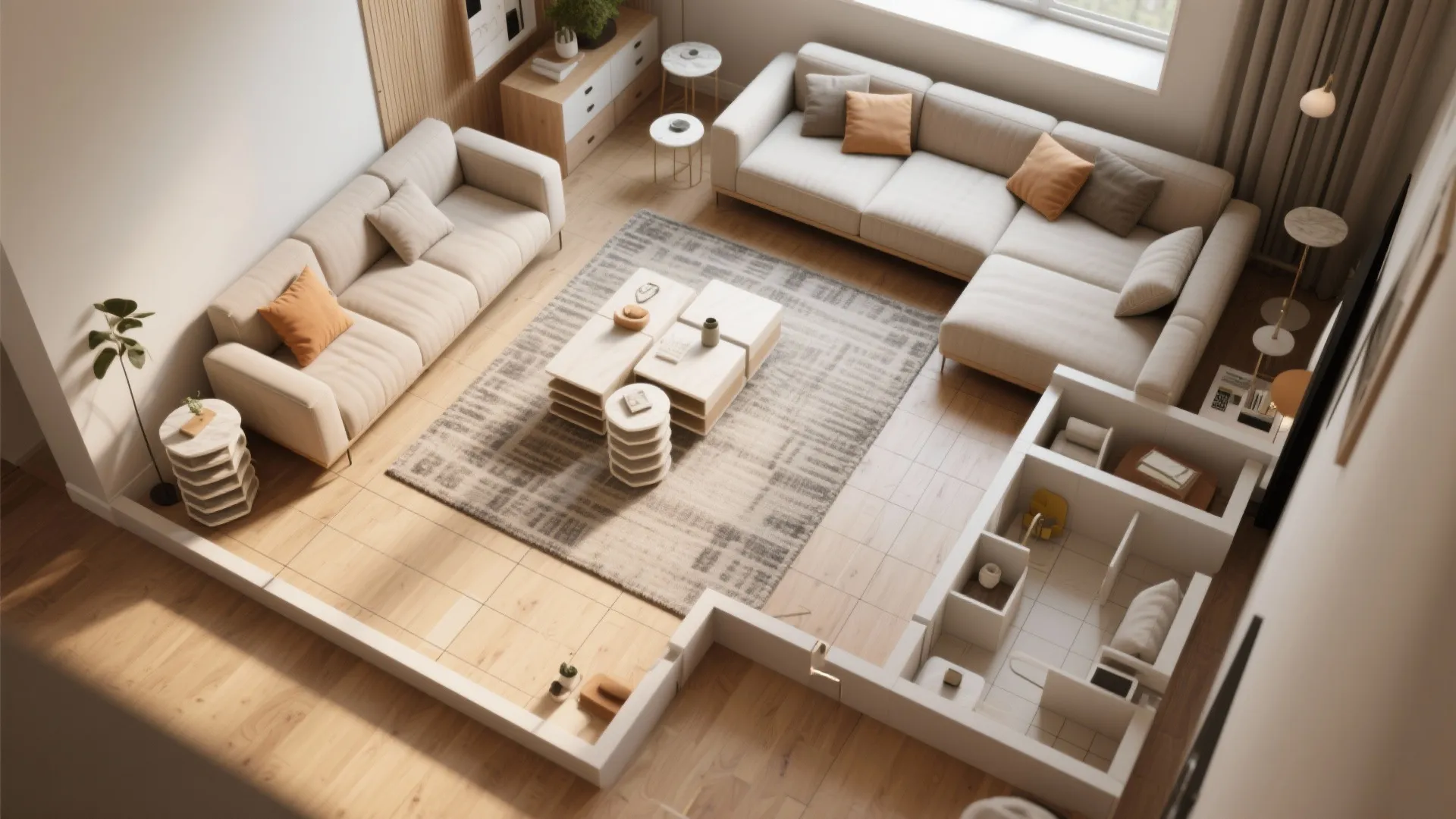 3. Modular layouts and clear zones