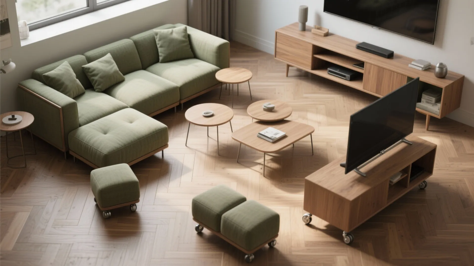 4. Modular units you can reconfigure