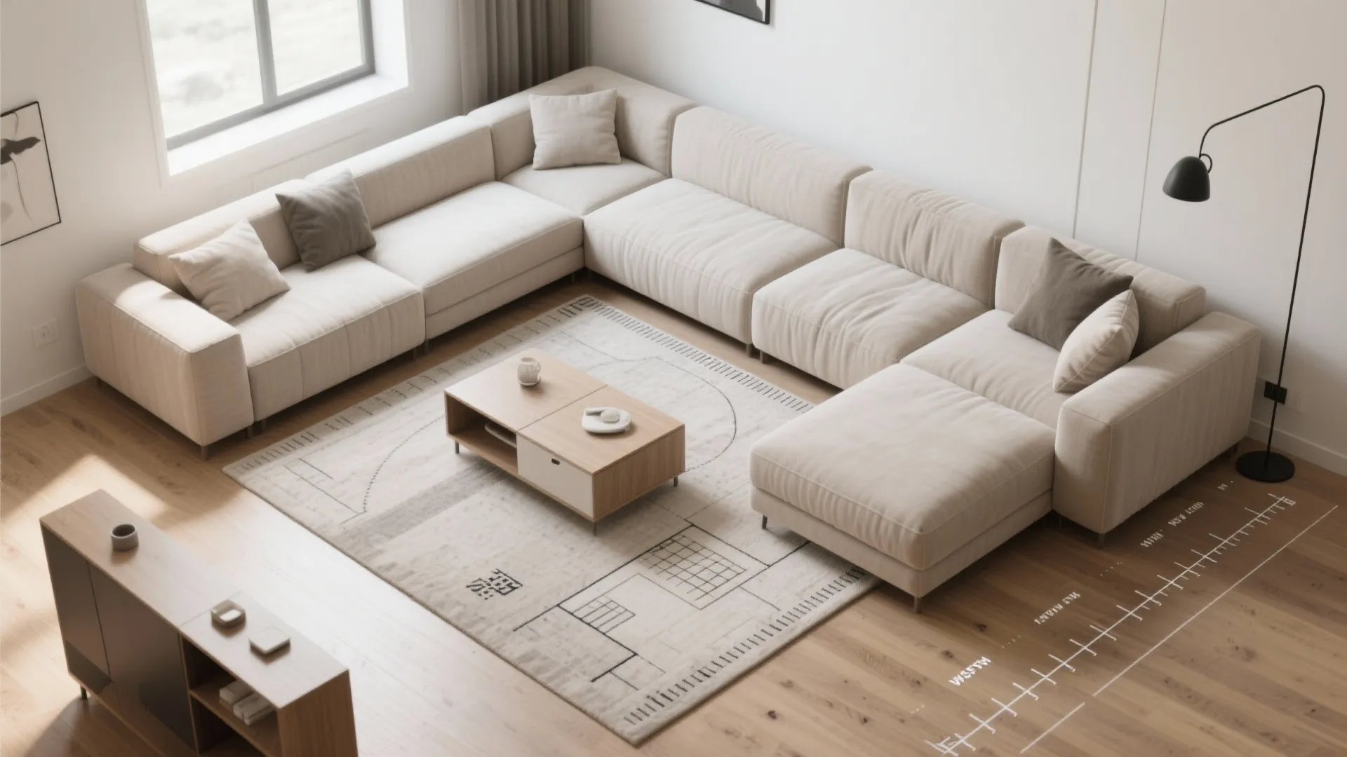 3. Modular and reversible sections for flexibility