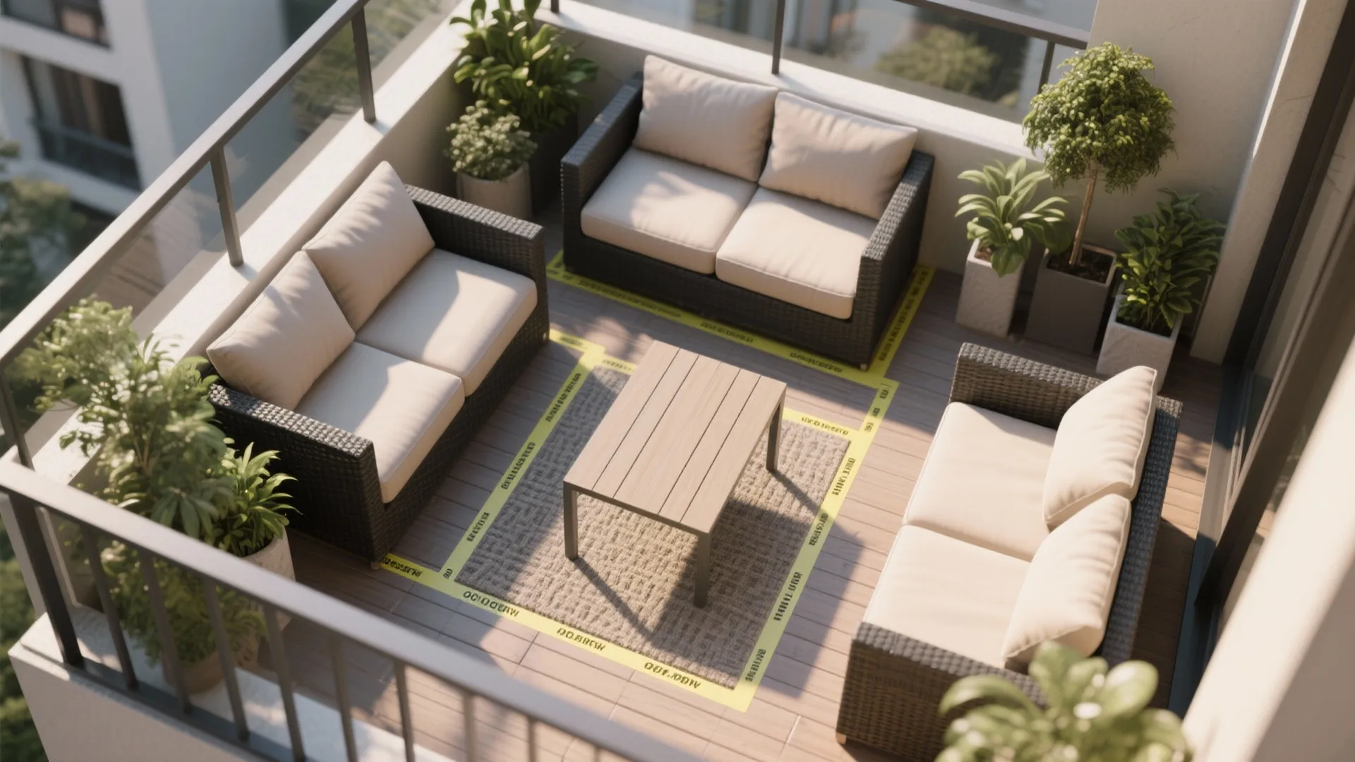 3) Modular Balcony Sectionals You Can Reconfigure