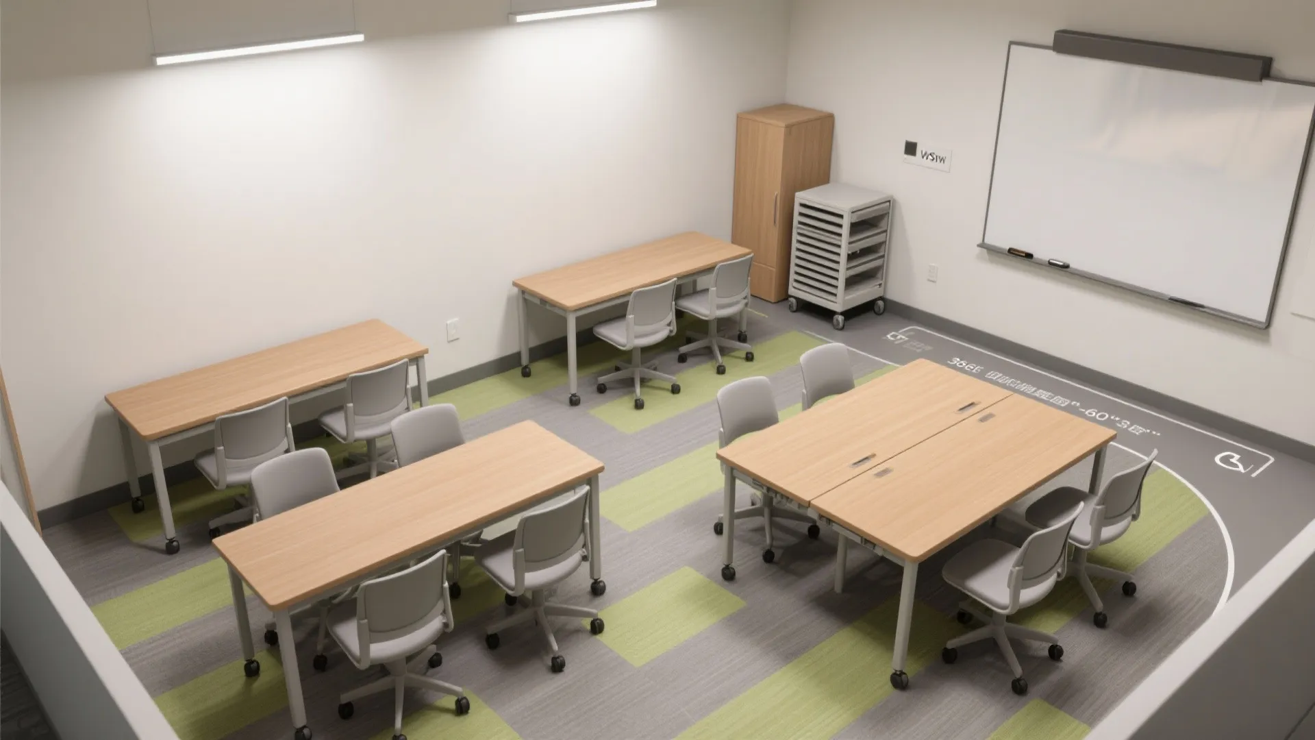 Modular Tables That Pivot from Solo to Group