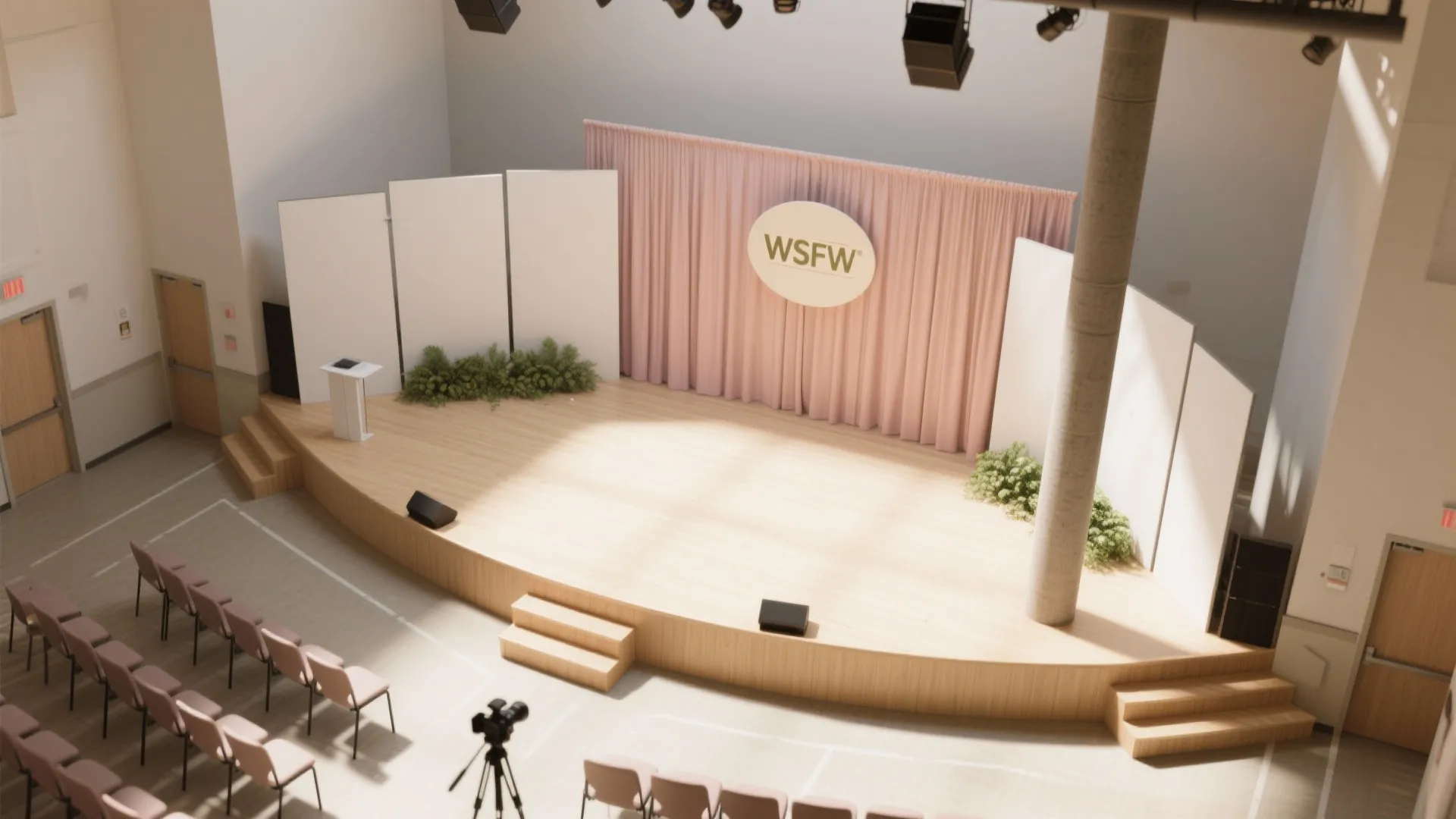 Modular Panels for Small Venues