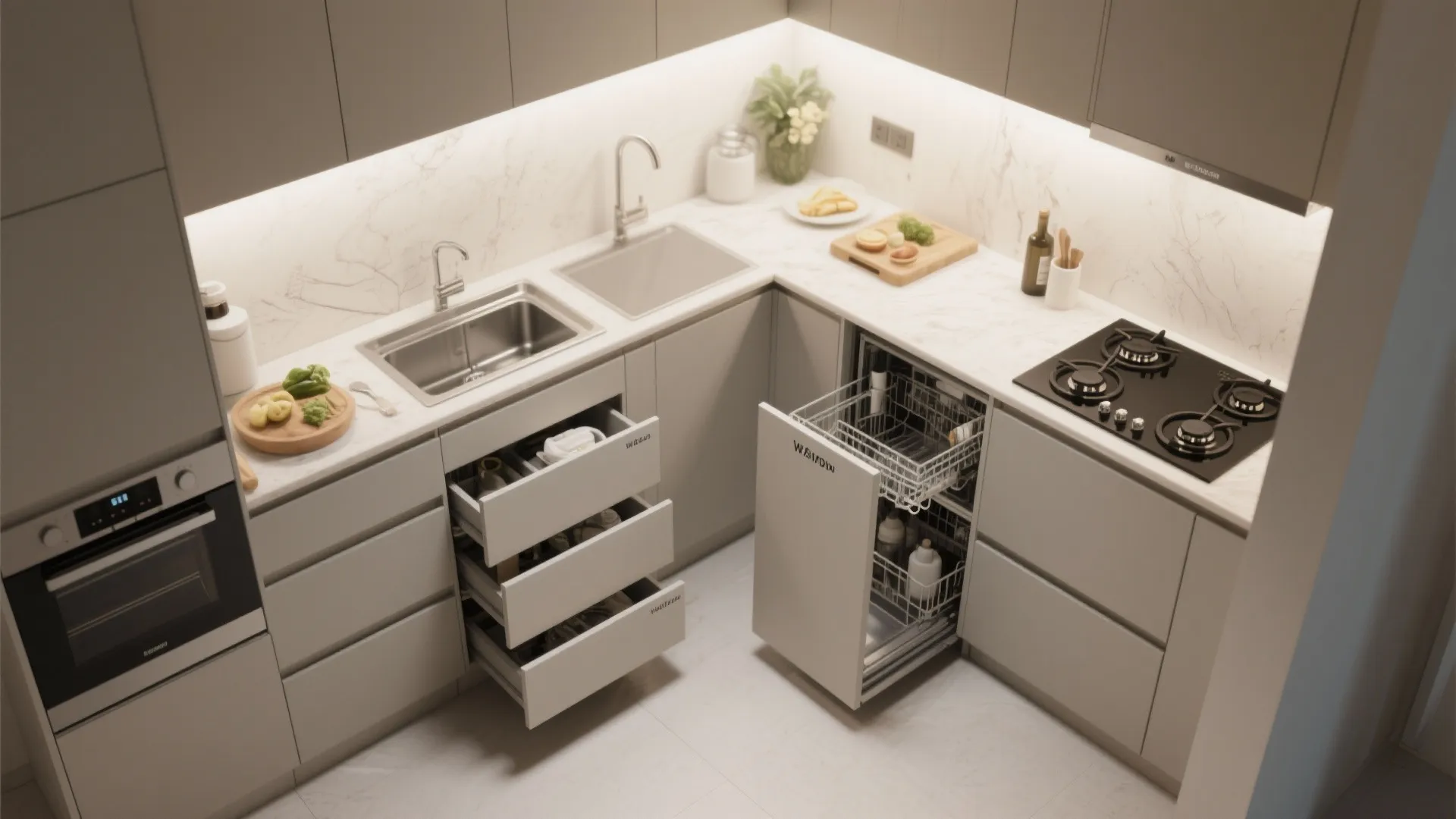 Compact Modular Systems with Smart Appliances