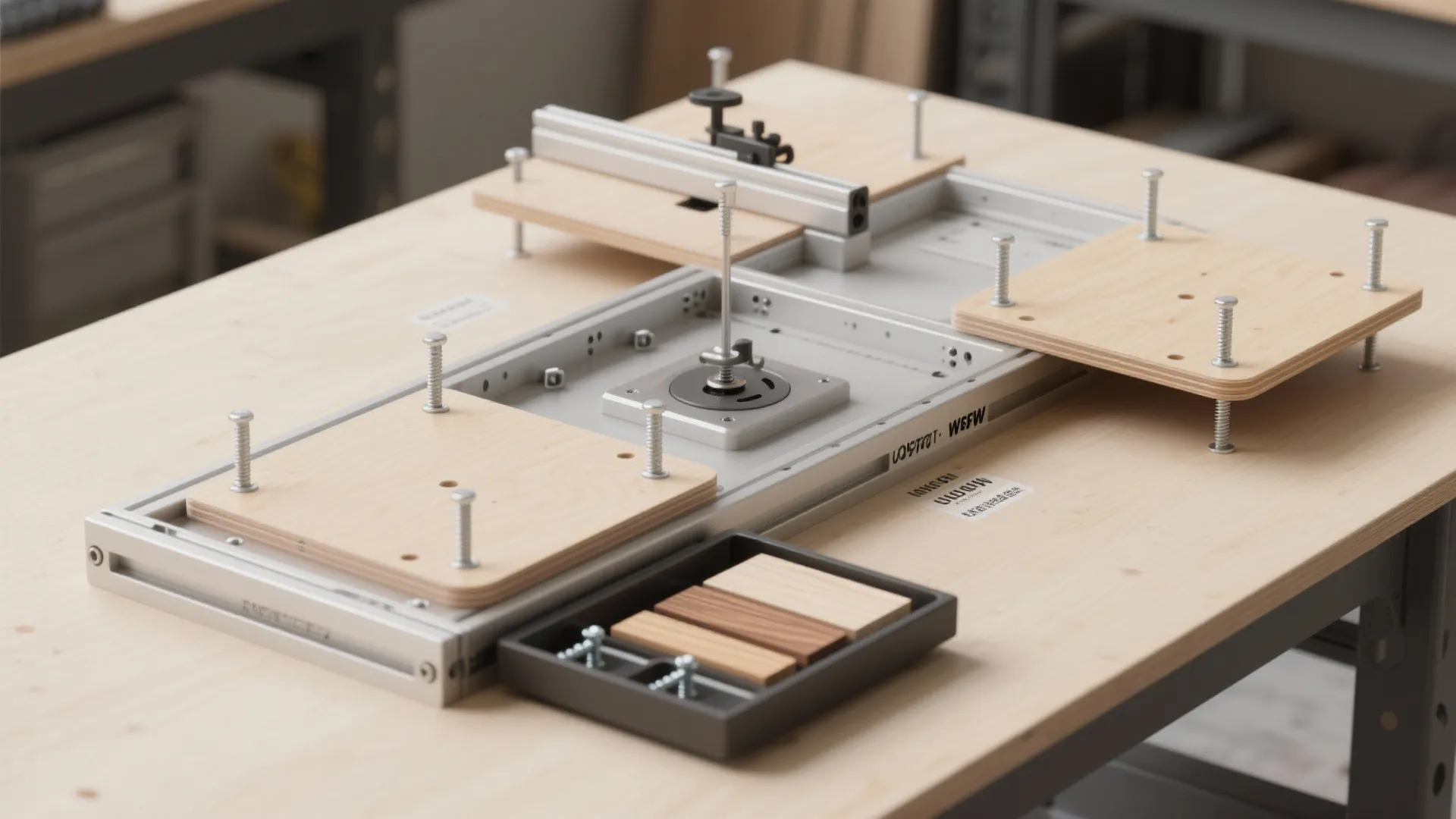 4. Modular Table with Swappable Tops