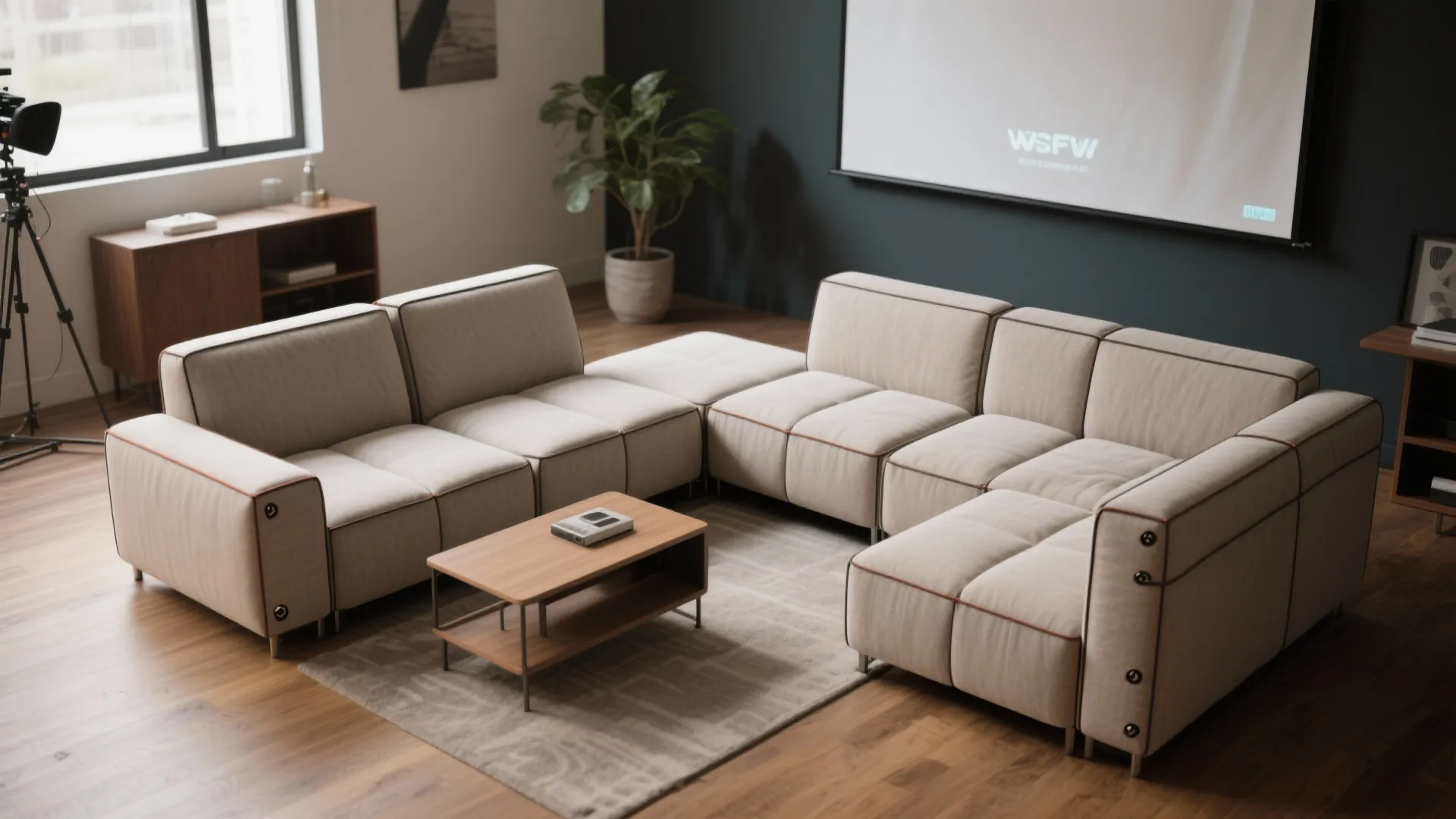 Modular two-seater you can reconfigure