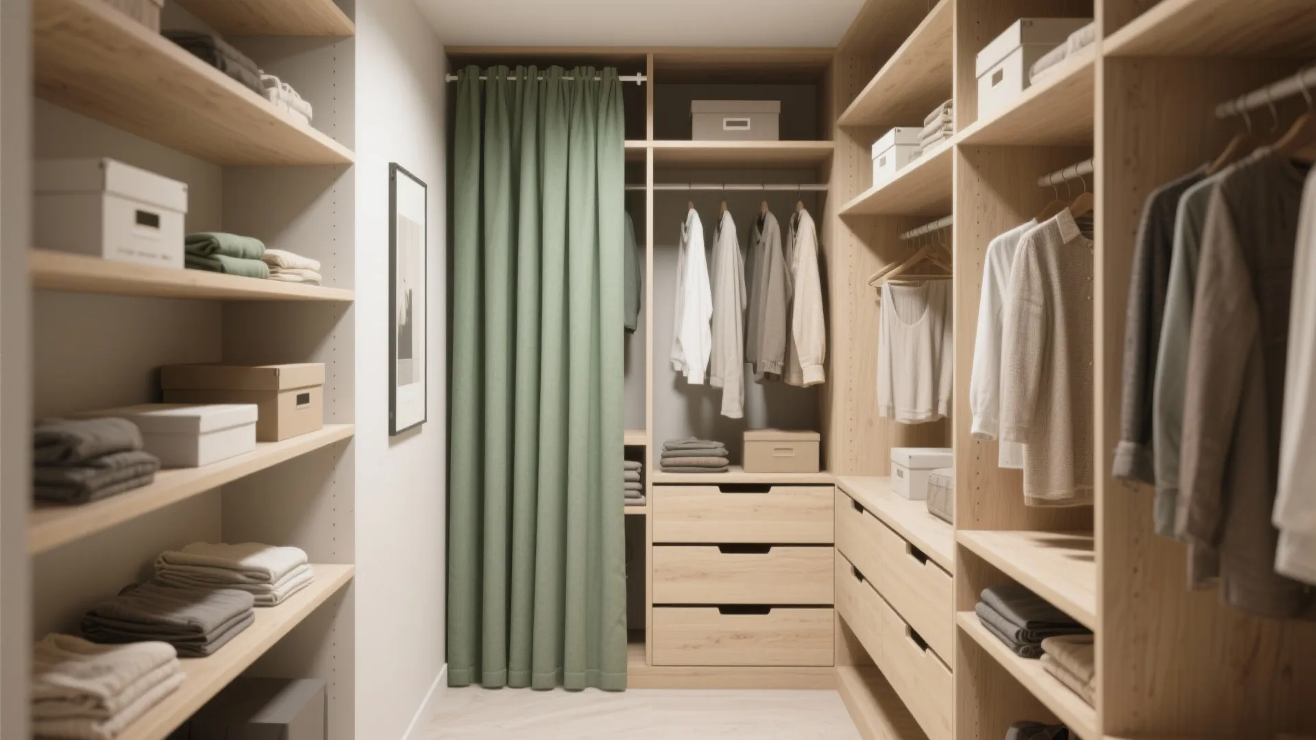 4. Modular wardrobes and open closets
