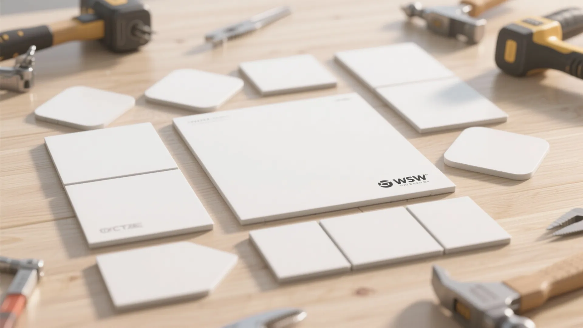 7. Modular Tile Whiteboards