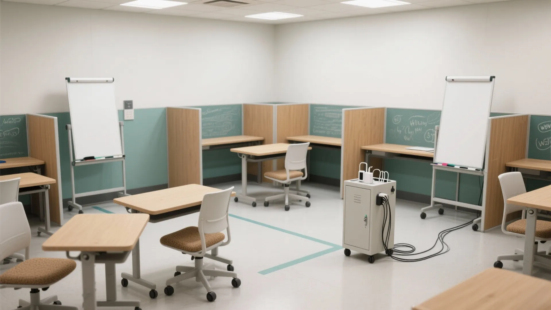 Modular, Mobile Study Zones