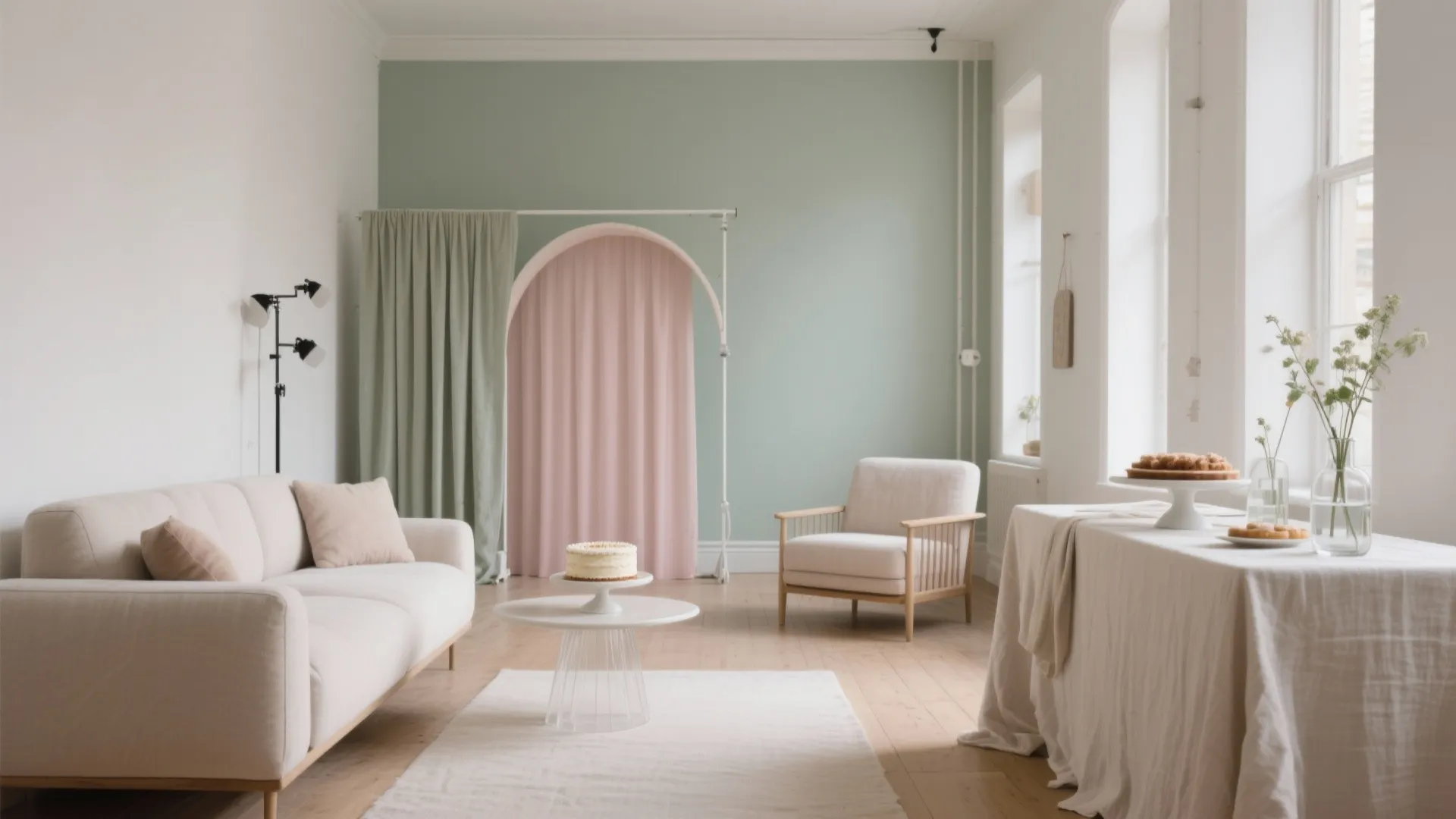 Modular Backdrop + Tablescape Zones