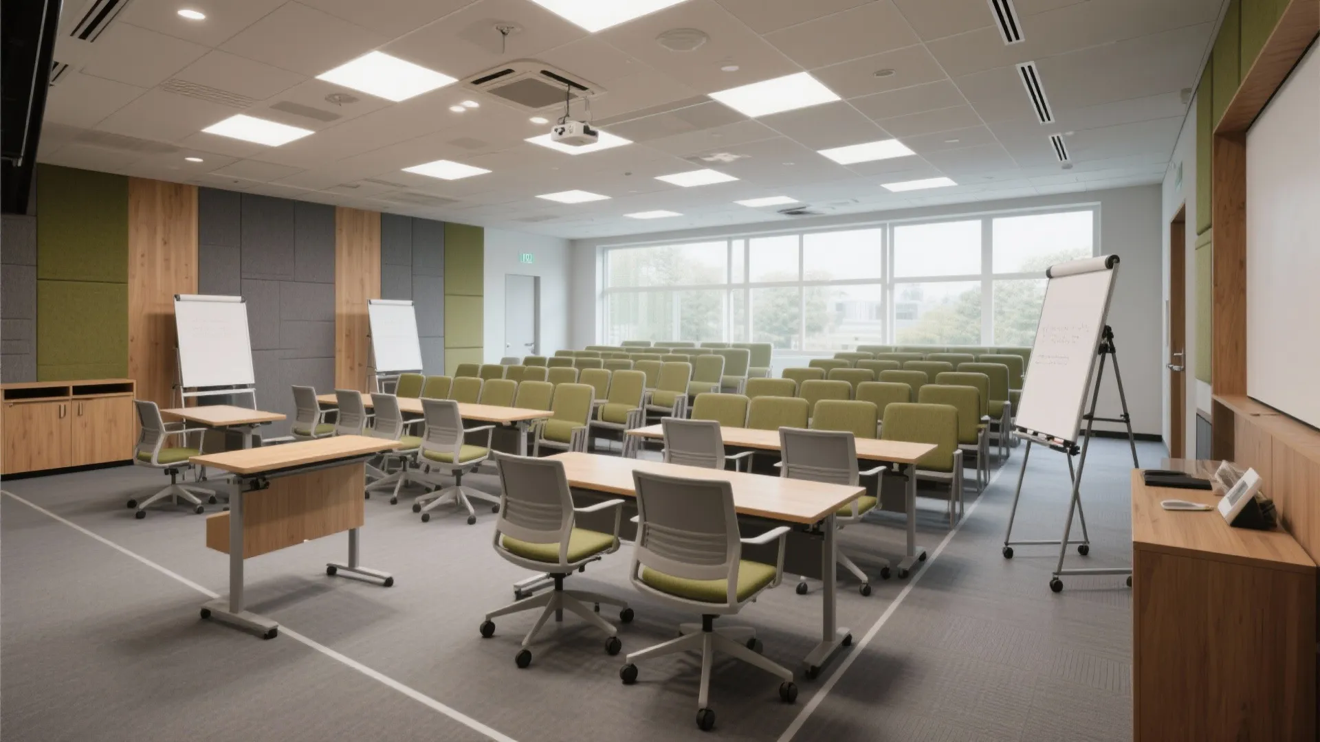 Modular Seating and Flexible Zoning