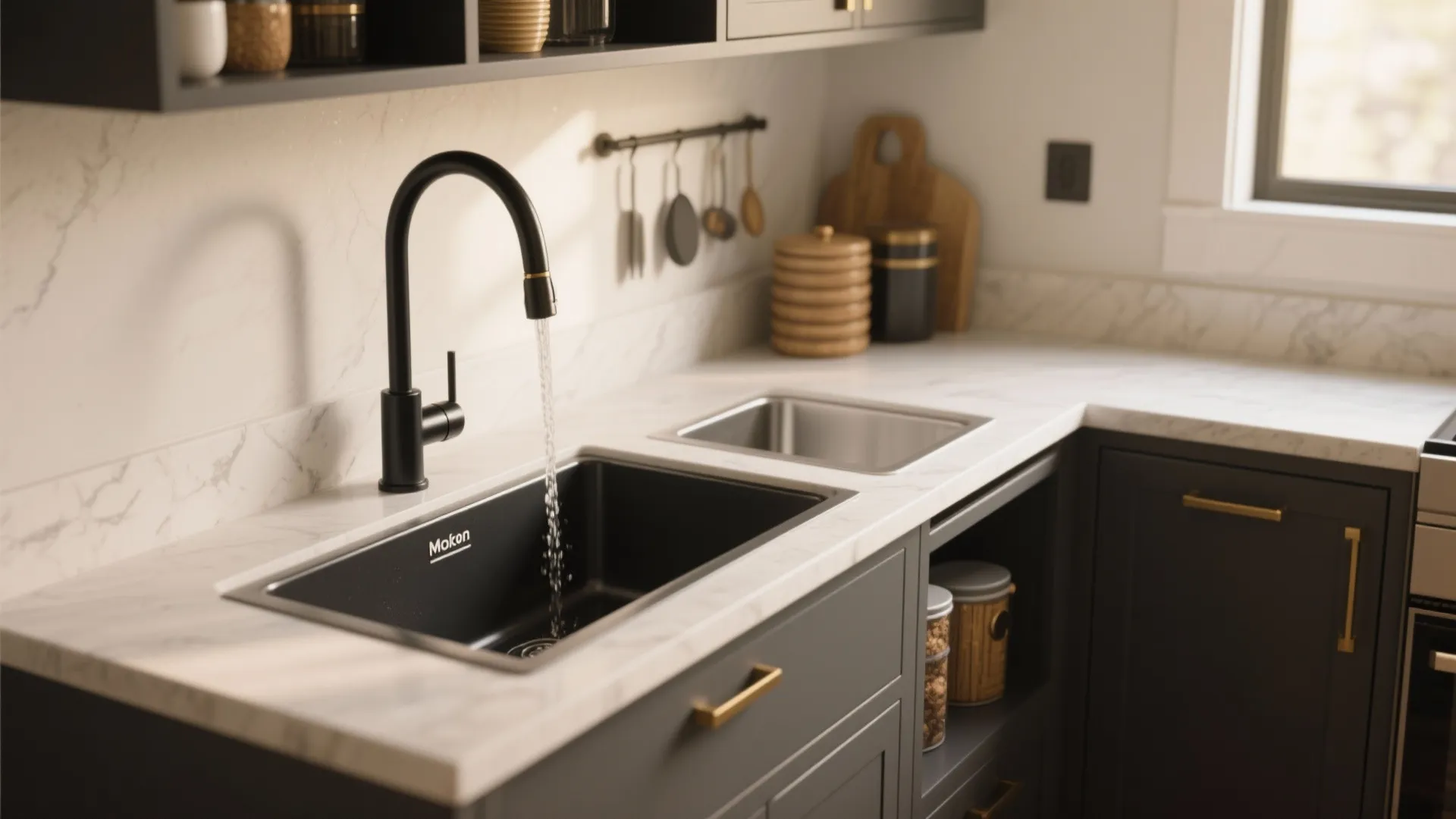 Moen 3-in-1 Kitchen Faucet: 5 Small-Space Ideas: Creative ways I’ve used the Moen 3-in-1 faucet to maximize tiny kitchens