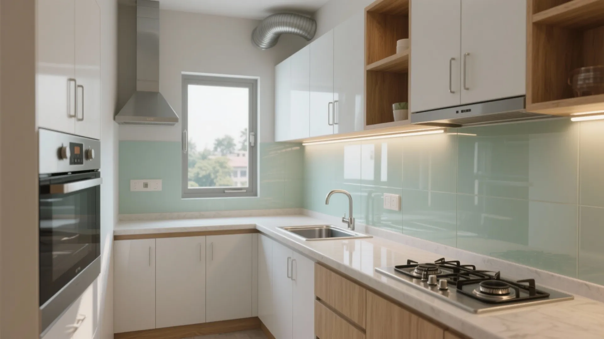 2 BHK Flat Mohali: 5 Smart Kitchen Design Ideas: Small-space kitchen makeover ideas for a 2 BHK flat in Mohali, from a senior interior designer’s real projects and data-backed tips