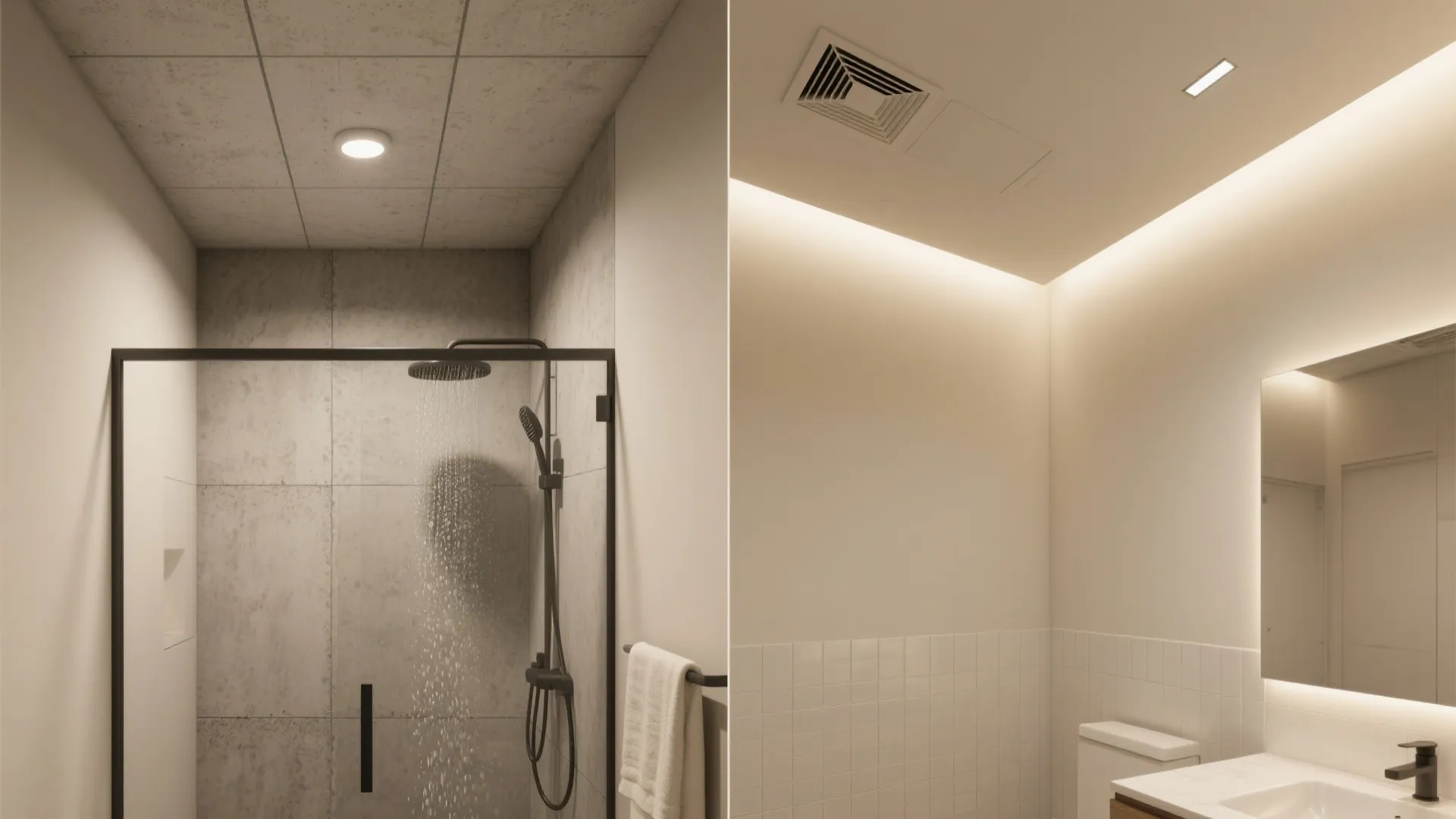 Moisture-smart POP: hybrid zones and the right finishes