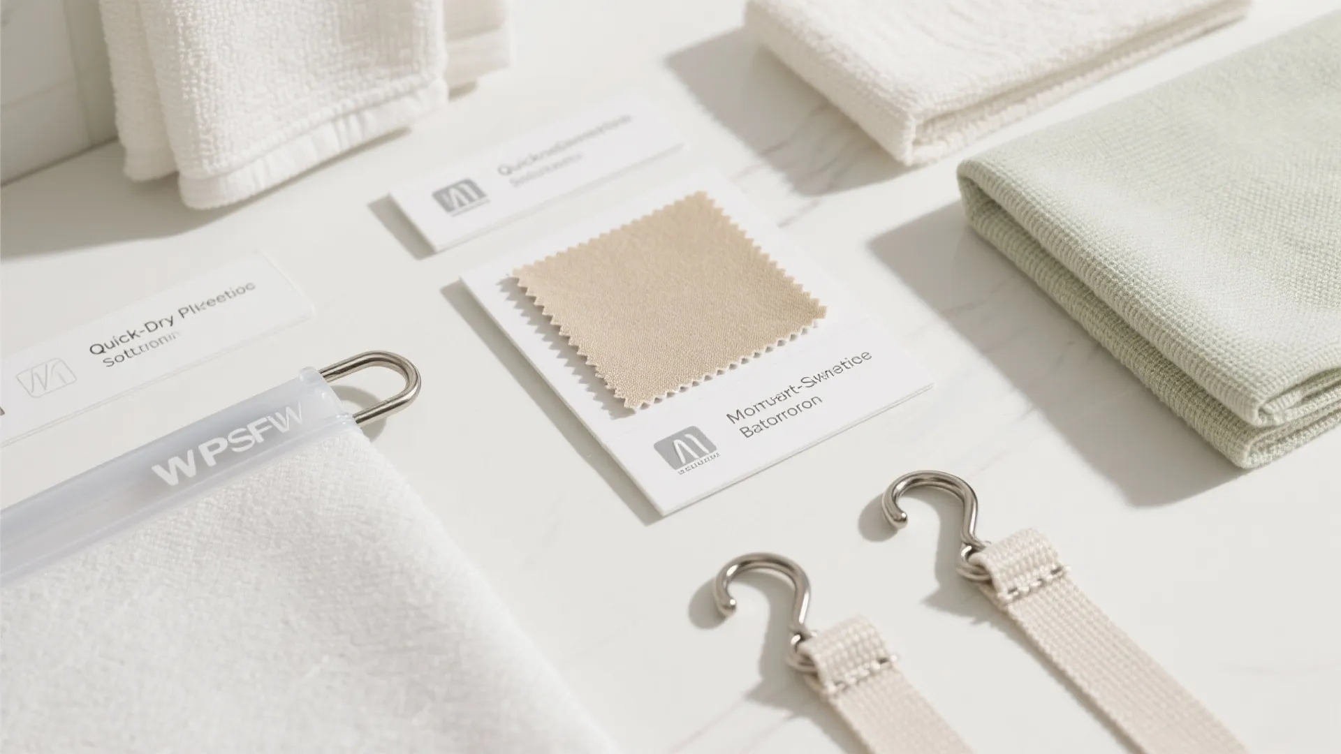 Moisture-smart textiles and easy-care details