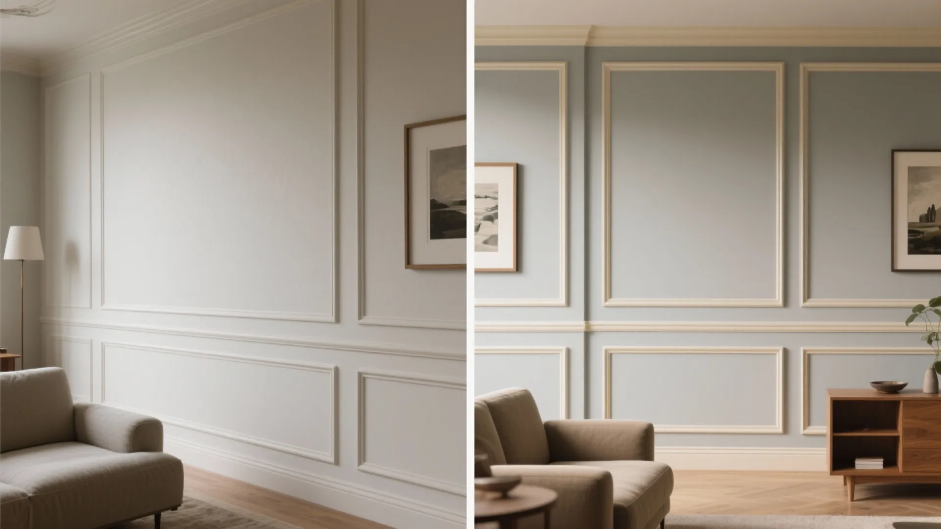 Elegant Wall Molding and Paneling