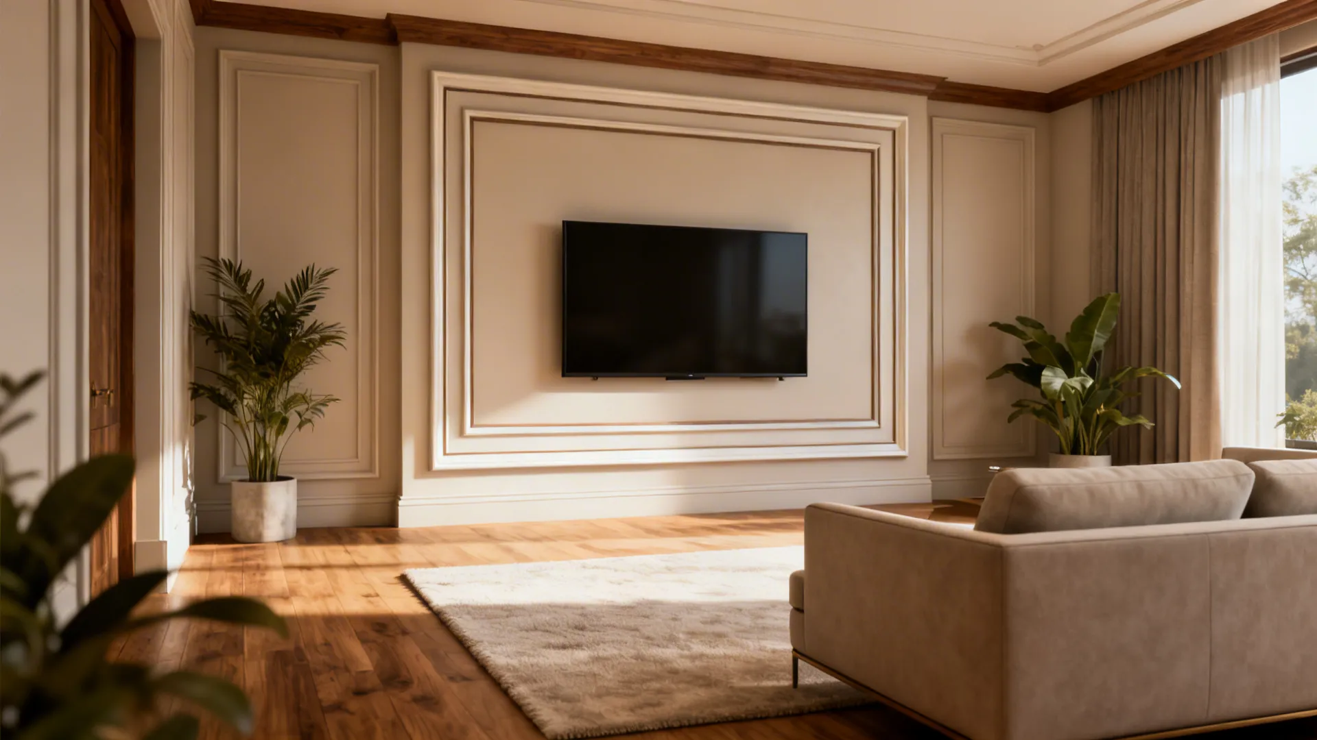 5 Wall Molding Ideas for Living Rooms