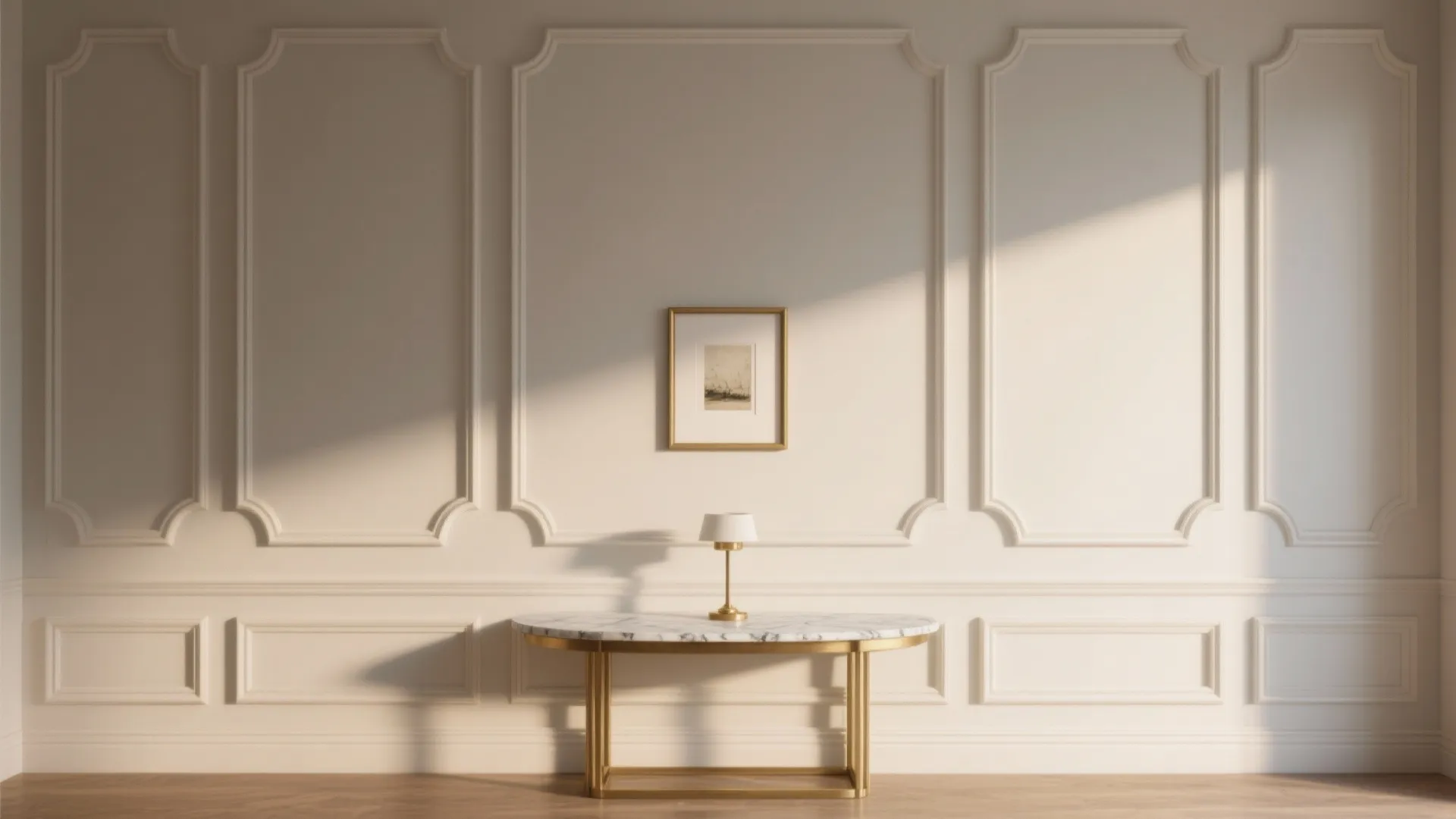 Layered Molding and Wall Paneling