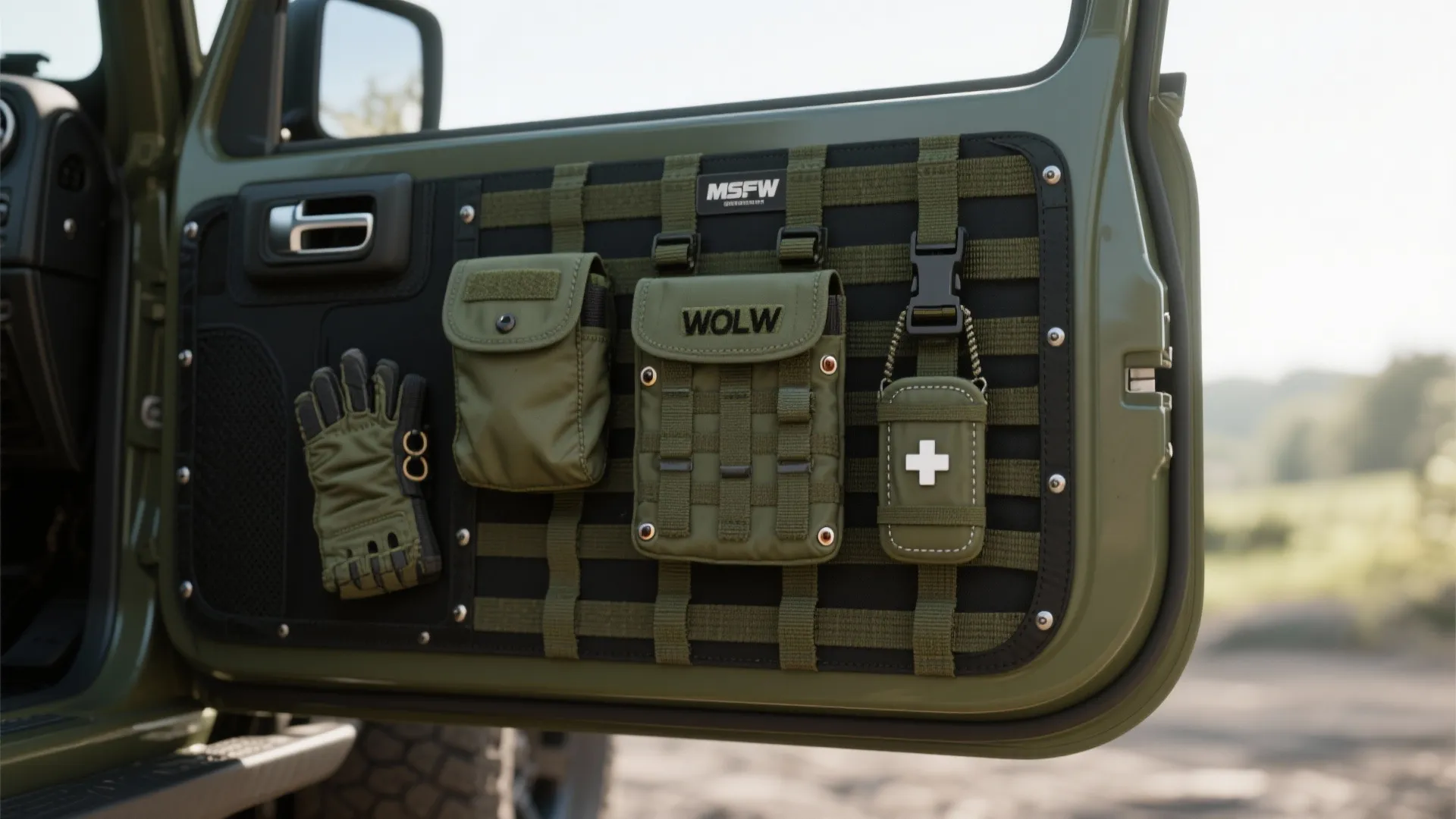 3. MOLLE-Style Modular Panels