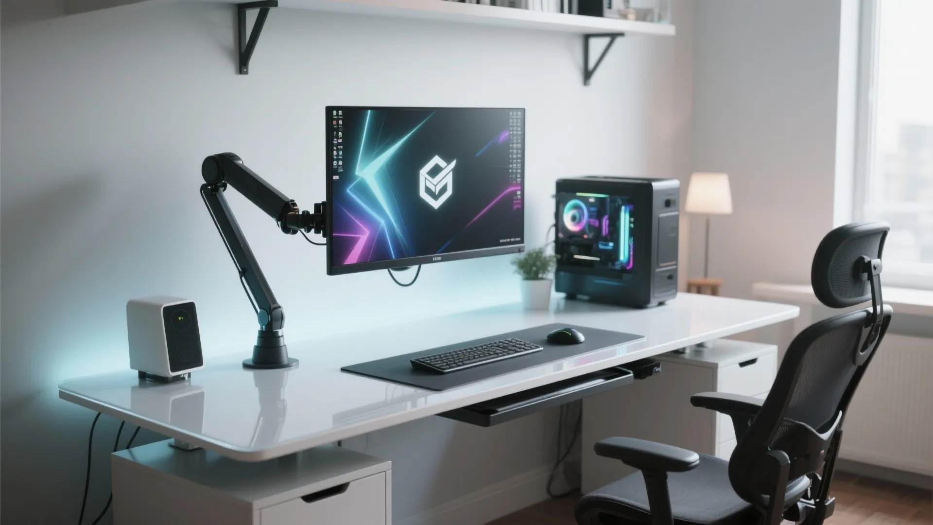 8. Monitor Arm Freedom
