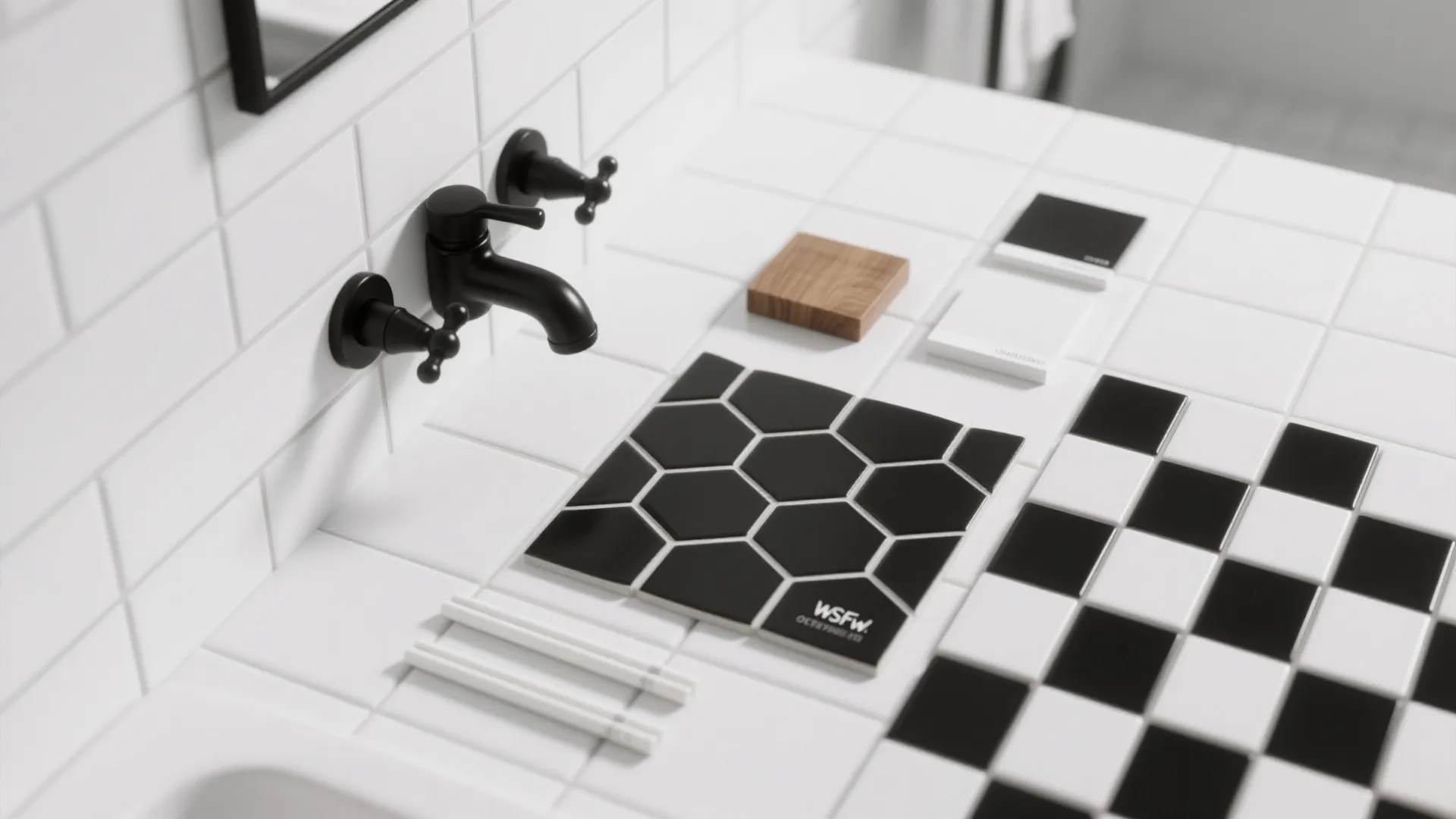 Black-and-White Graphic Clarity