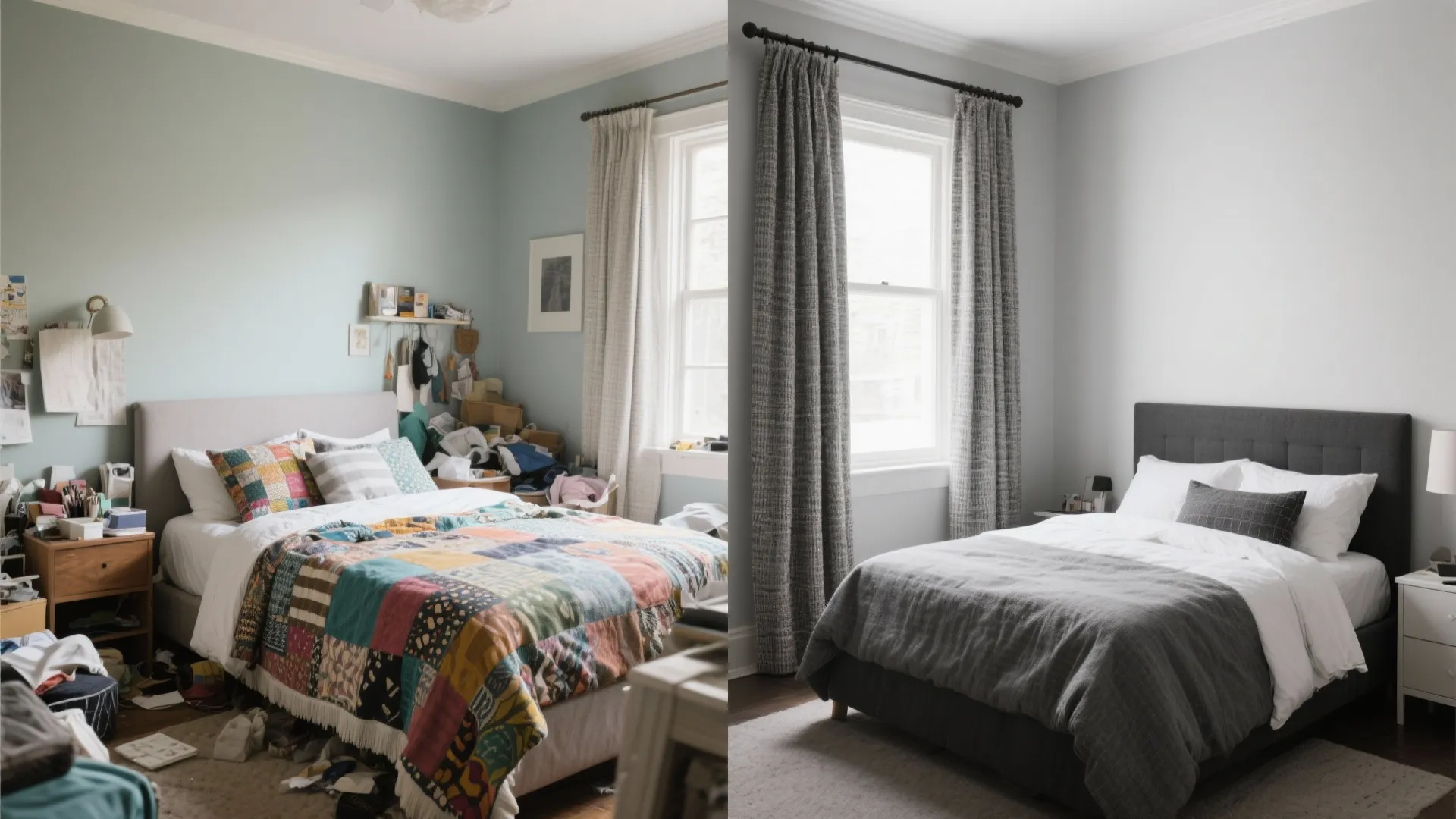 Monochrome Palette with Texture: Calm the Visual Noise