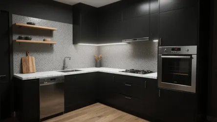 5 Black, White & Grey Kitchen Ideas