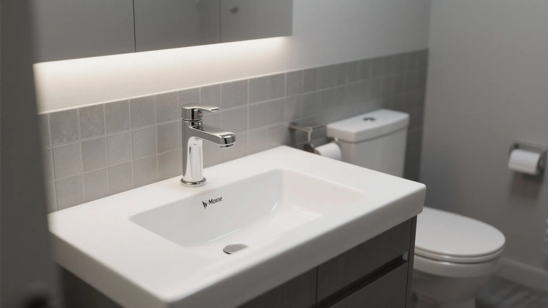 3. Monochrome palette with a pop of finish